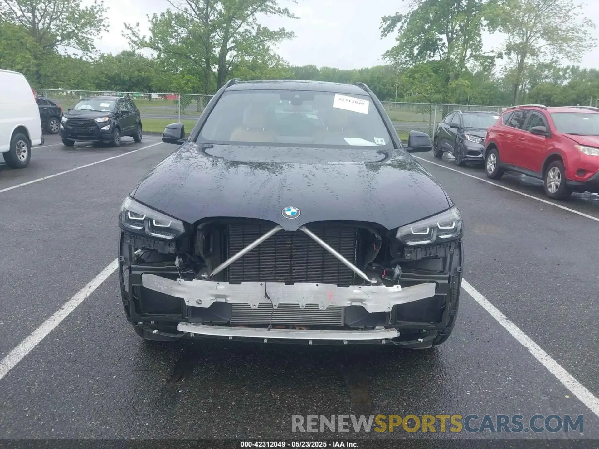 13 fotografías del automóvil dañado 5UX53DP05N9M46219 BMW X3 2022
