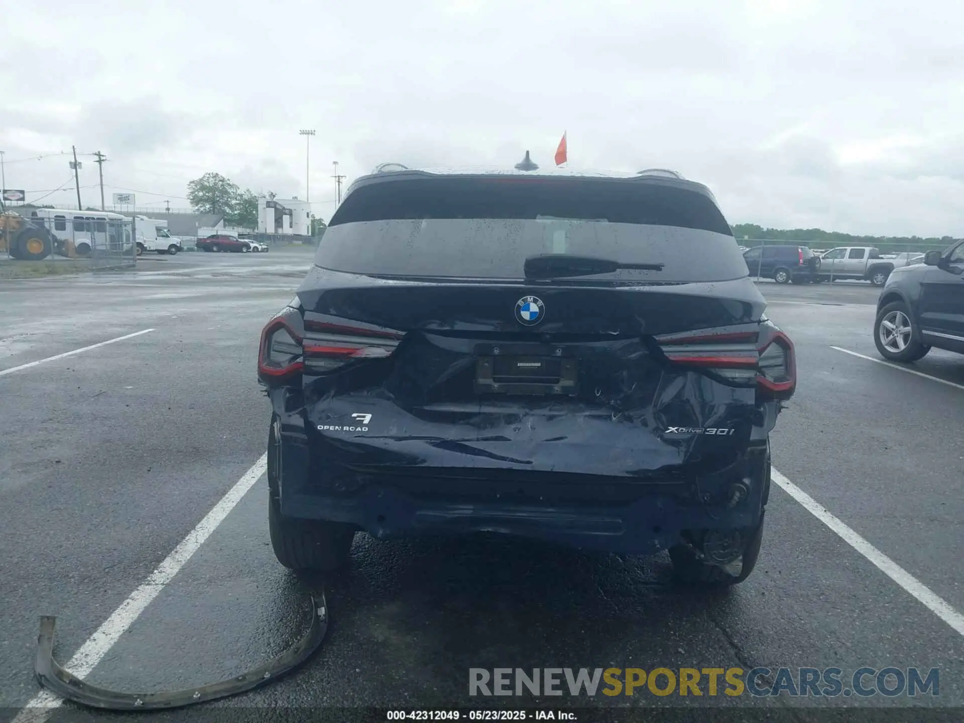 17 fotografías del automóvil dañado 5UX53DP05N9M46219 BMW X3 2022