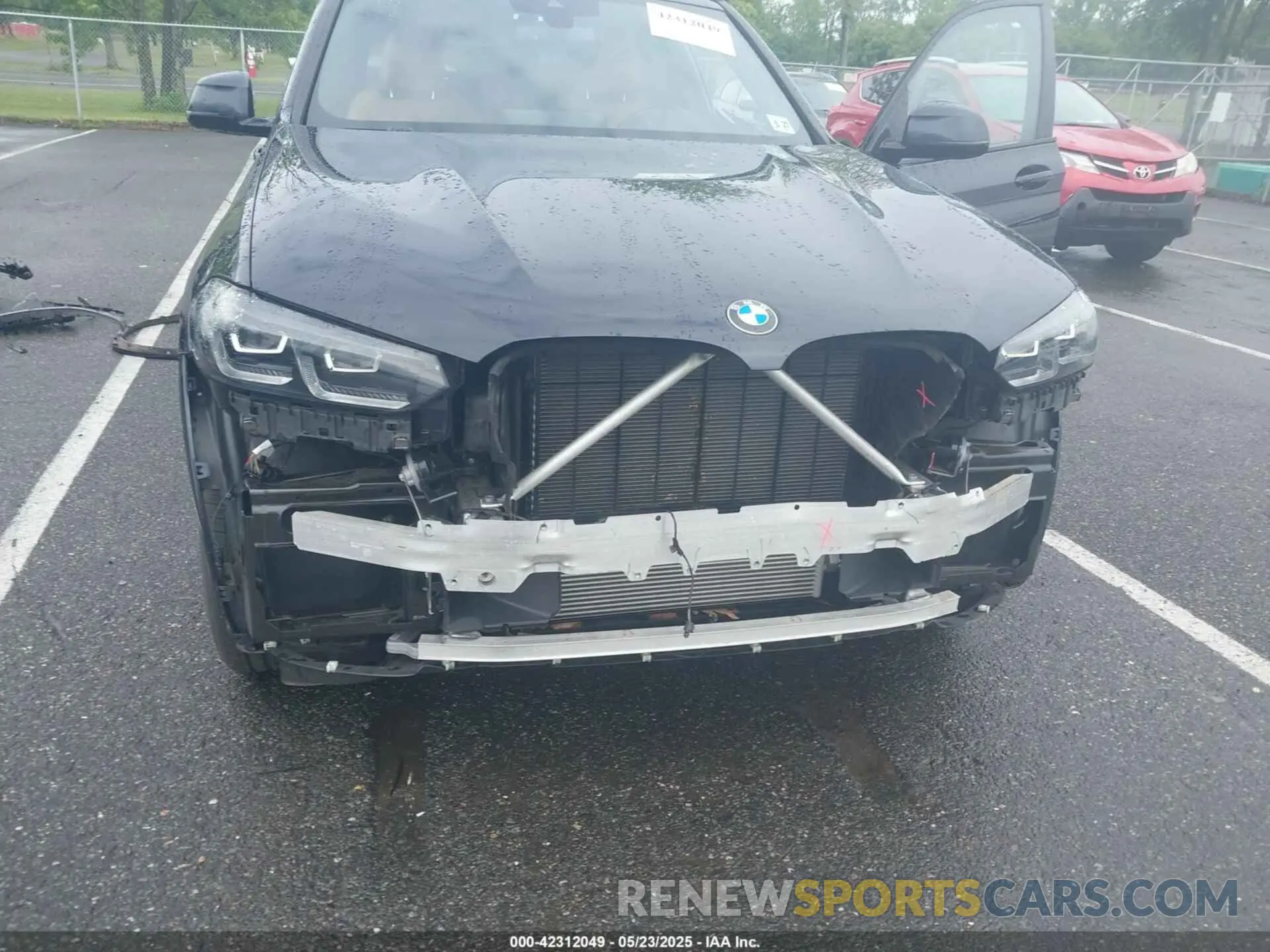 18 fotografías del automóvil dañado 5UX53DP05N9M46219 BMW X3 2022