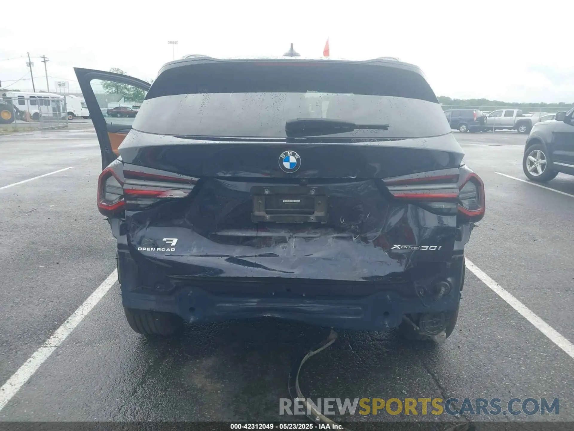 6 fotografías del automóvil dañado 5UX53DP05N9M46219 BMW X3 2022