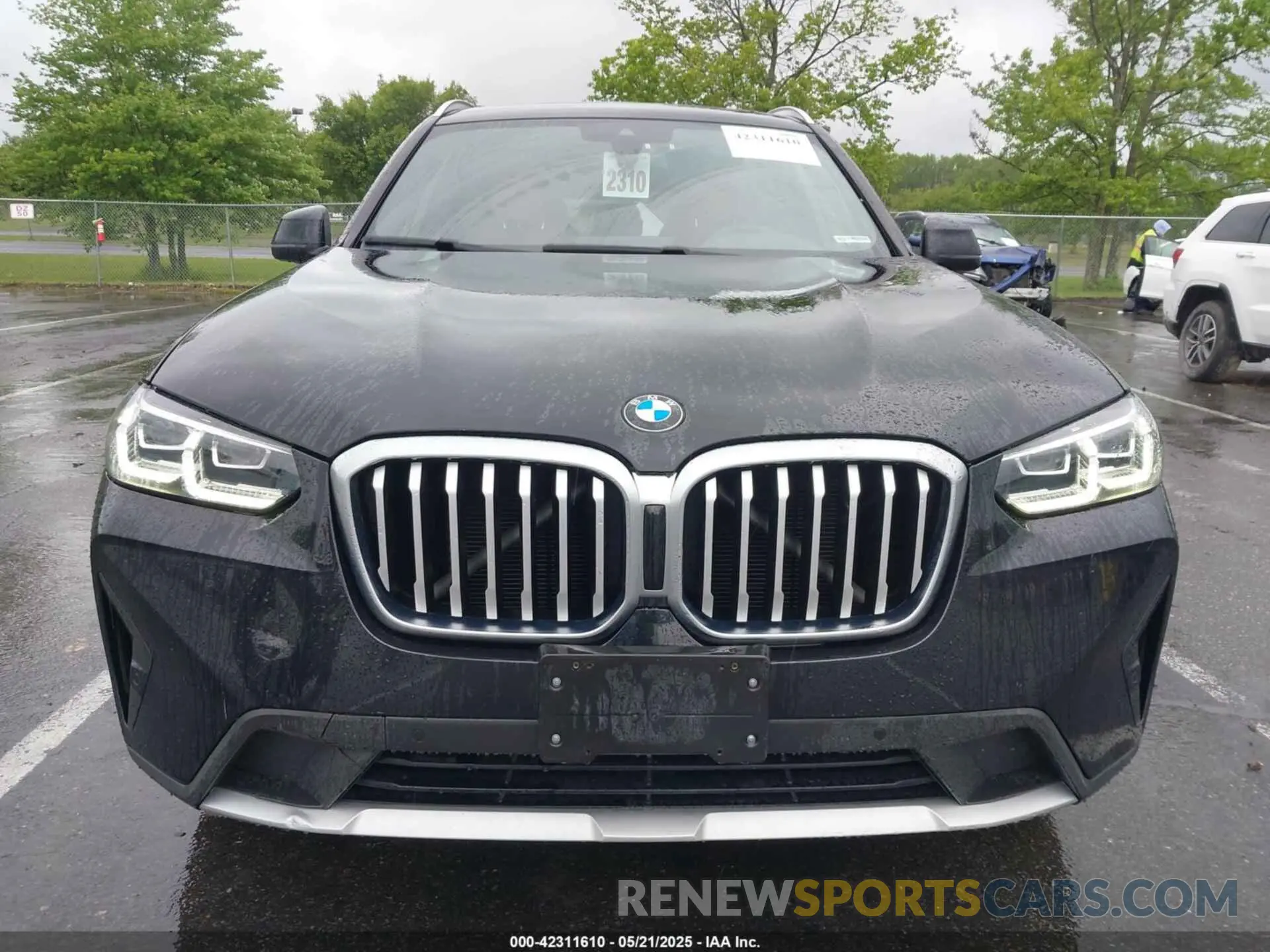 12 fotografías del automóvil dañado 5UX53DP06N9J37455 BMW X3 2022