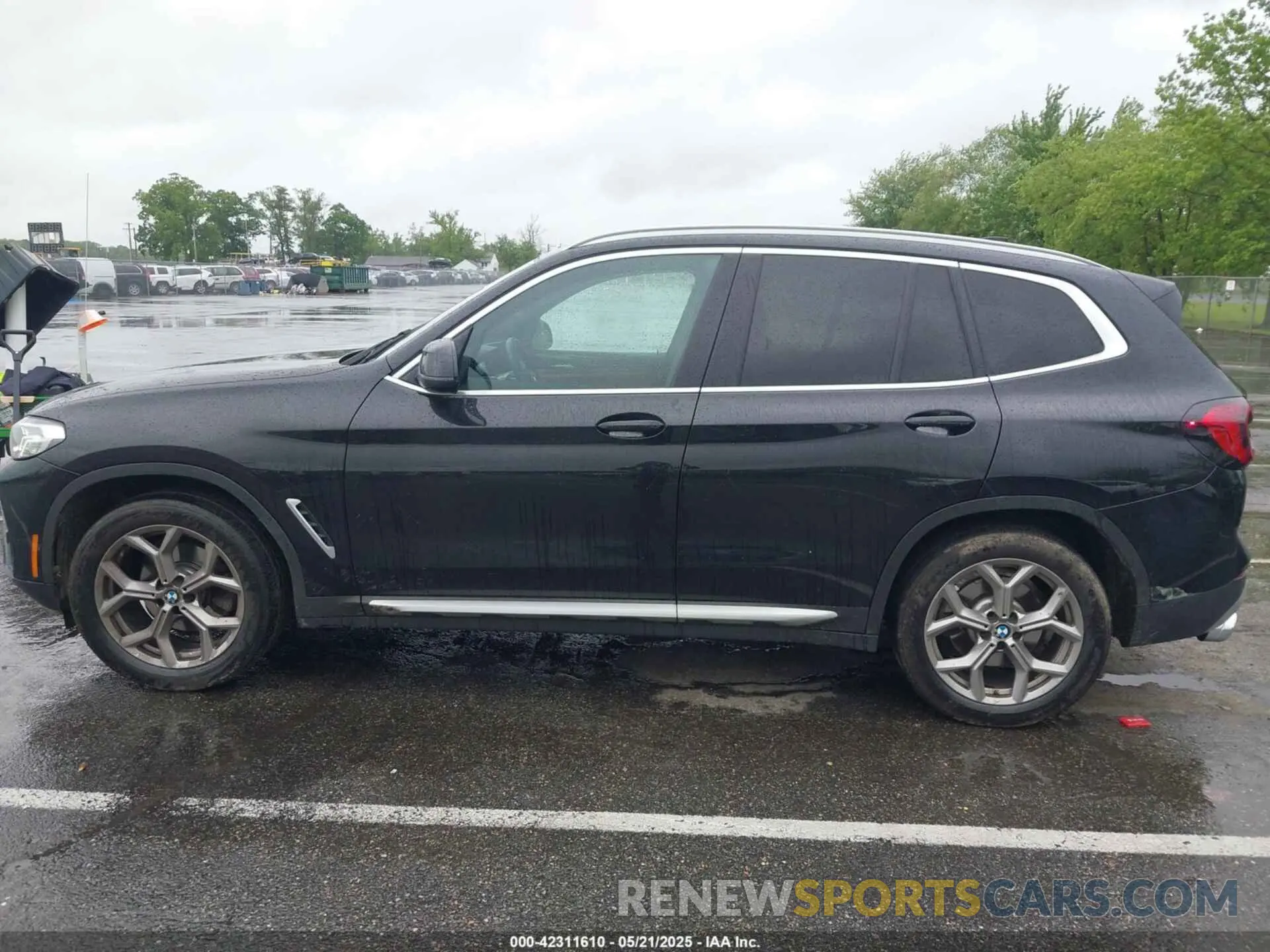 14 fotografías del automóvil dañado 5UX53DP06N9J37455 BMW X3 2022
