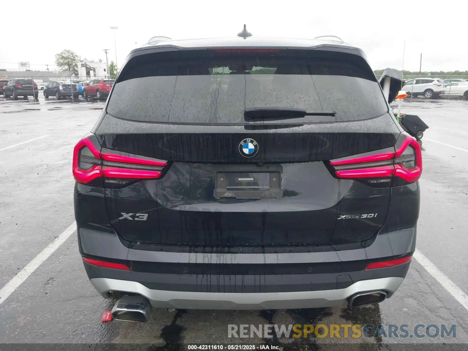 6 fotografías del automóvil dañado 5UX53DP06N9J37455 BMW X3 2022