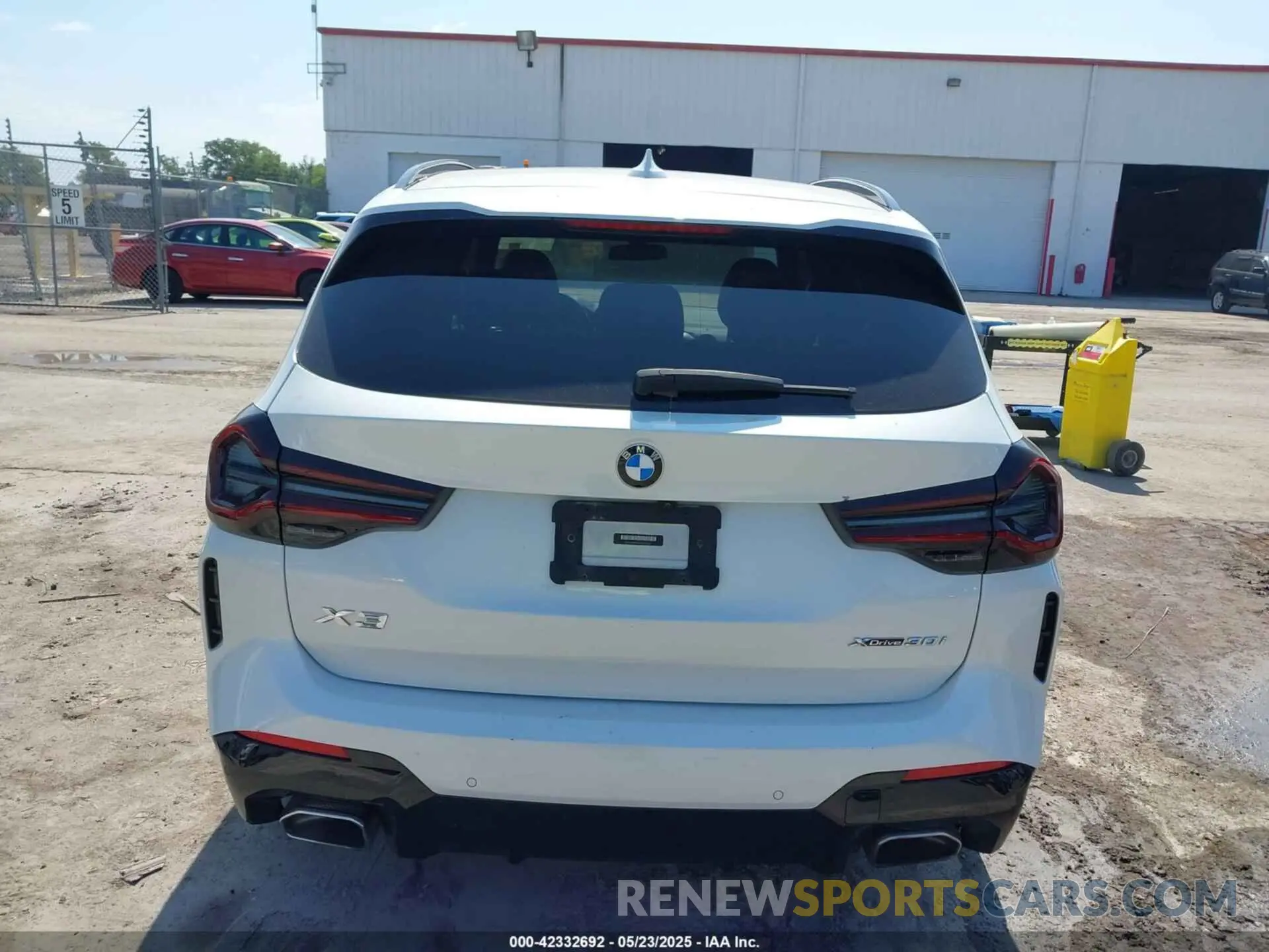 16 fotografías del automóvil dañado 5UX53DP06N9K02837 BMW X3 2022
