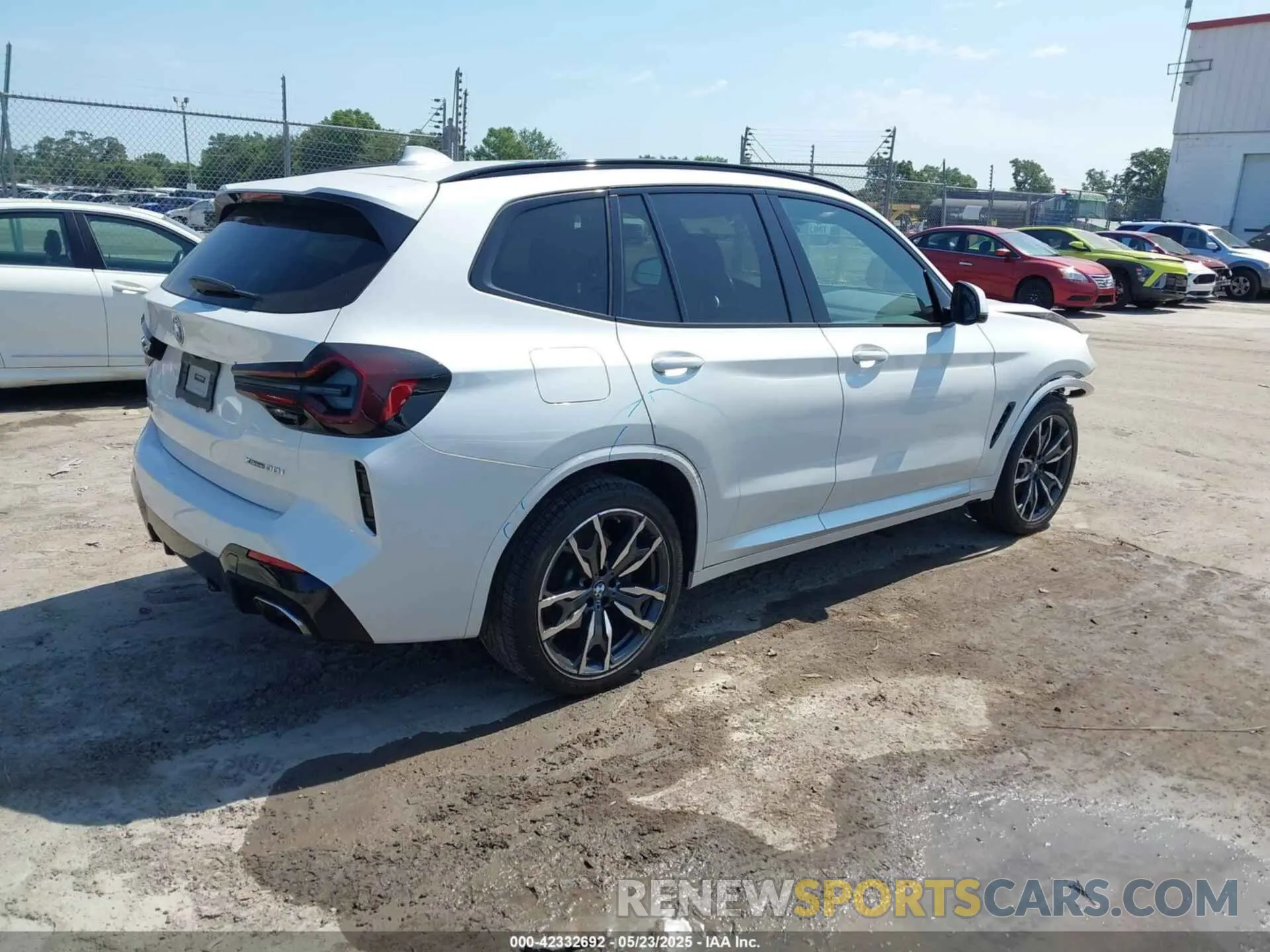 4 fotografías del automóvil dañado 5UX53DP06N9K02837 BMW X3 2022