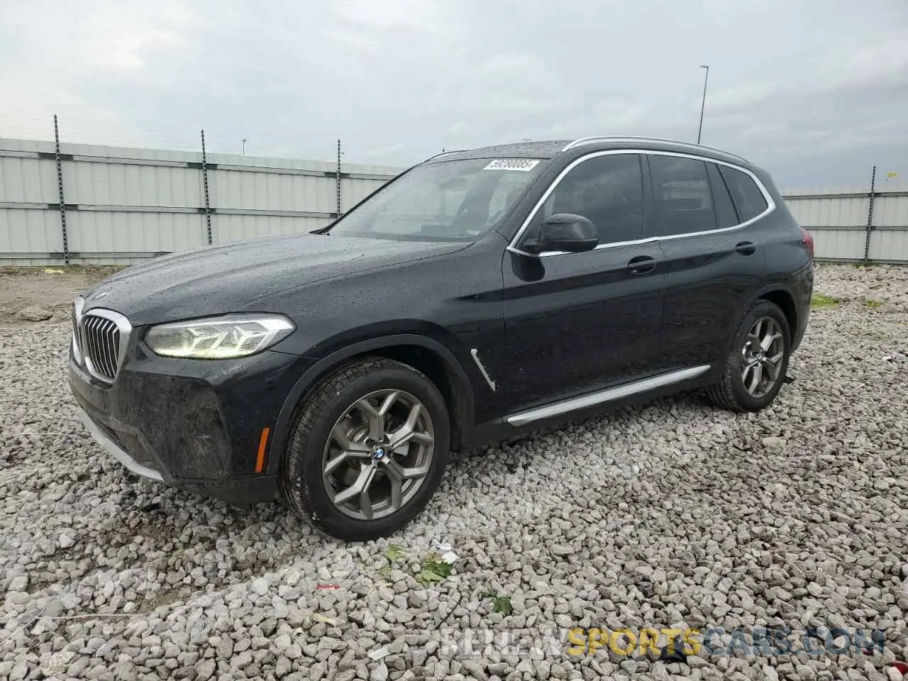 1 fotografías del automóvil dañado 5UX53DP06N9M22947 BMW X3 2022