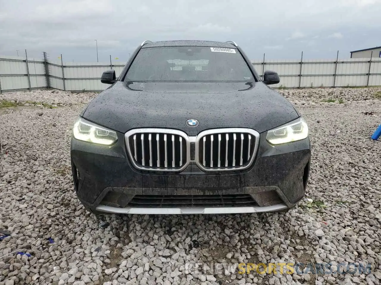 5 fotografías del automóvil dañado 5UX53DP06N9M22947 BMW X3 2022