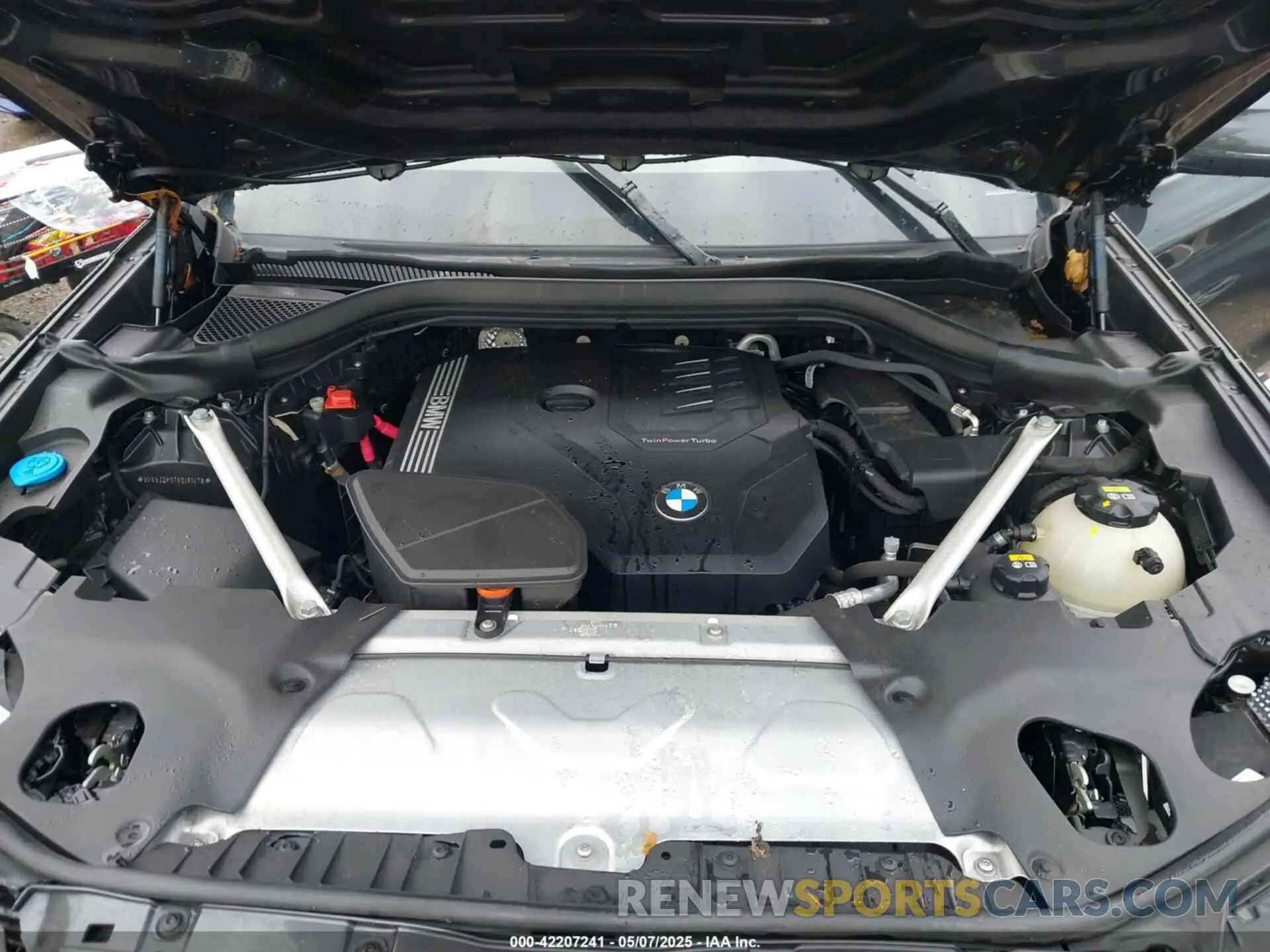 10 fotografías del automóvil dañado 5UX53DP07N9J81478 BMW X3 2022