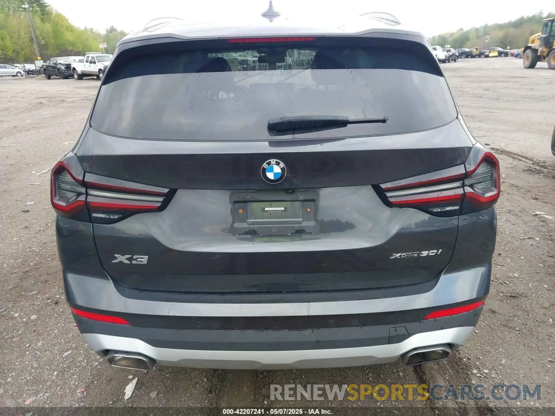 16 fotografías del automóvil dañado 5UX53DP07N9J81478 BMW X3 2022