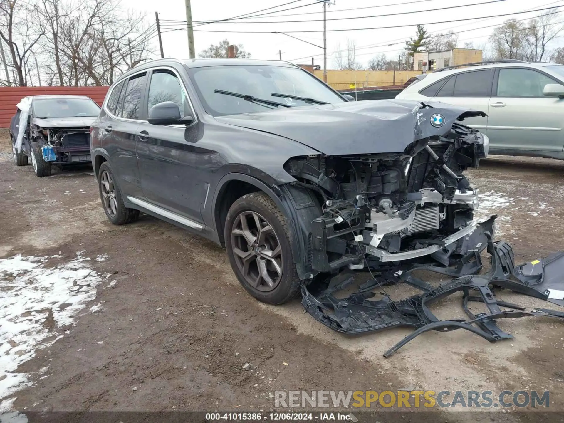 1 fotografías del automóvil dañado 5UX53DP07N9M14954 BMW X3 2022