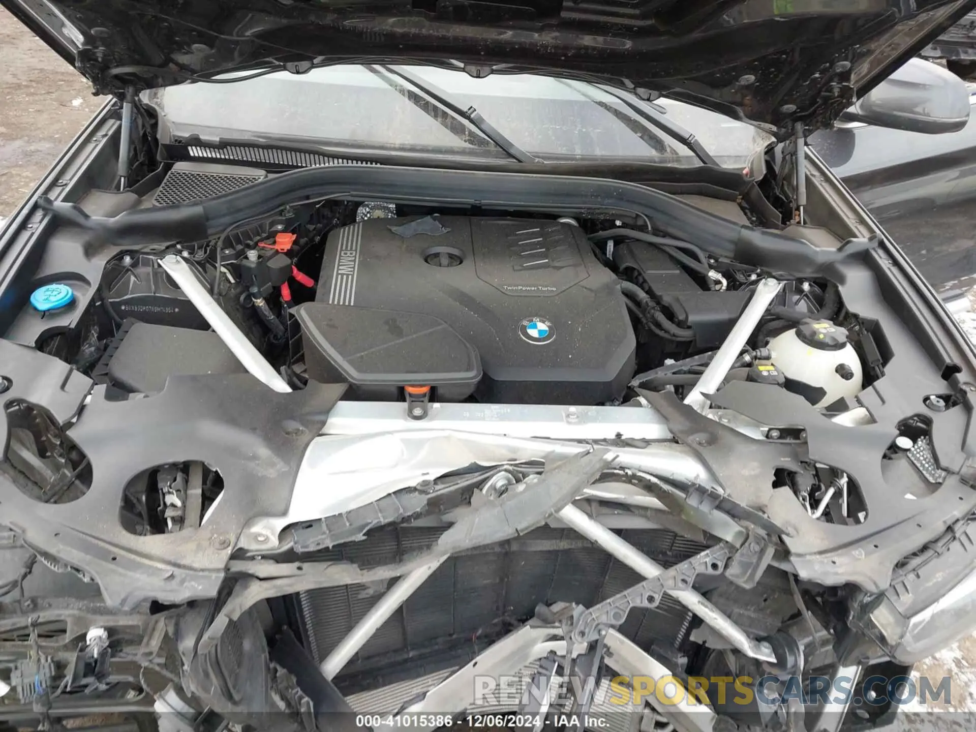 10 fotografías del automóvil dañado 5UX53DP07N9M14954 BMW X3 2022