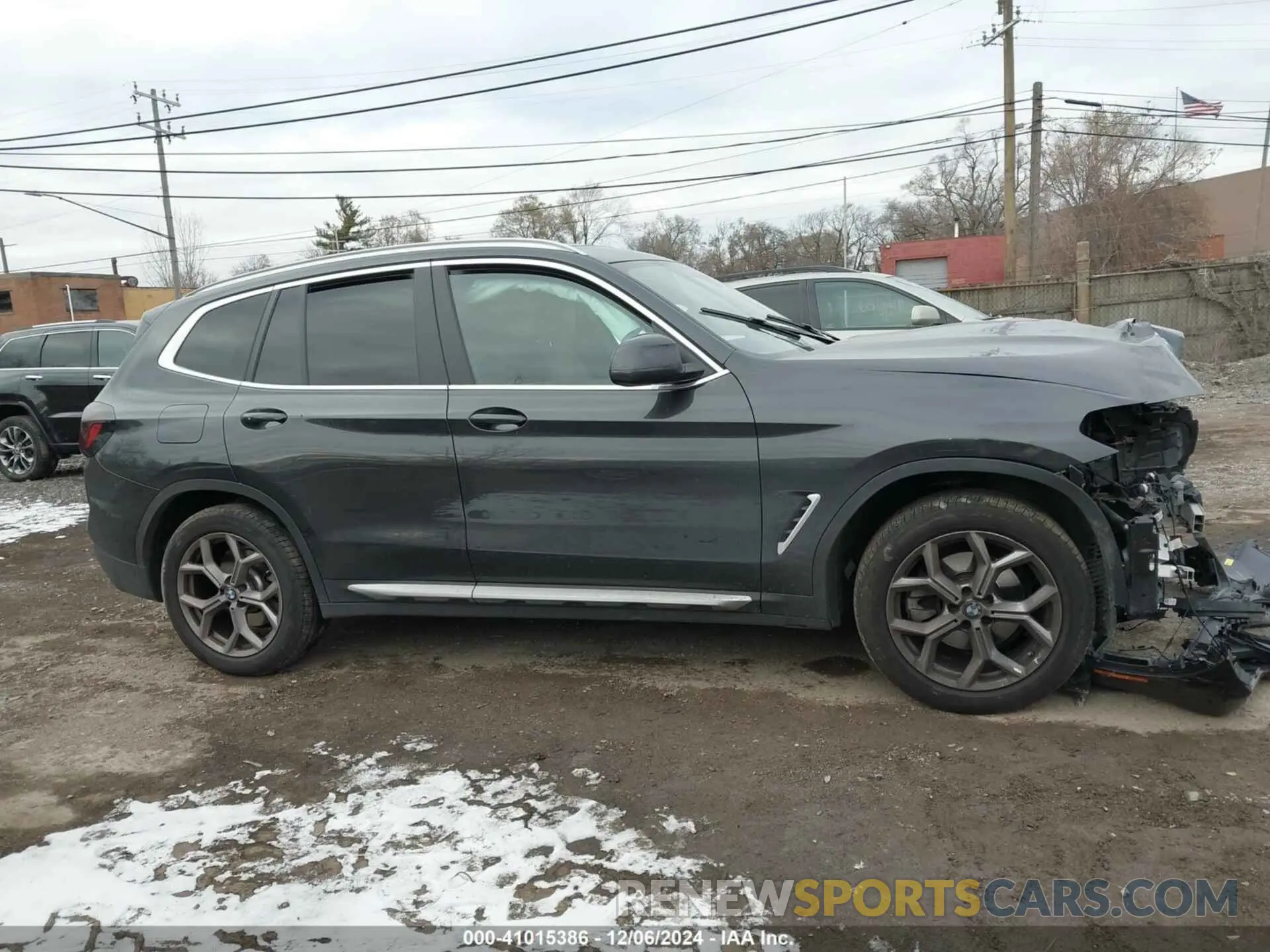 13 fotografías del automóvil dañado 5UX53DP07N9M14954 BMW X3 2022