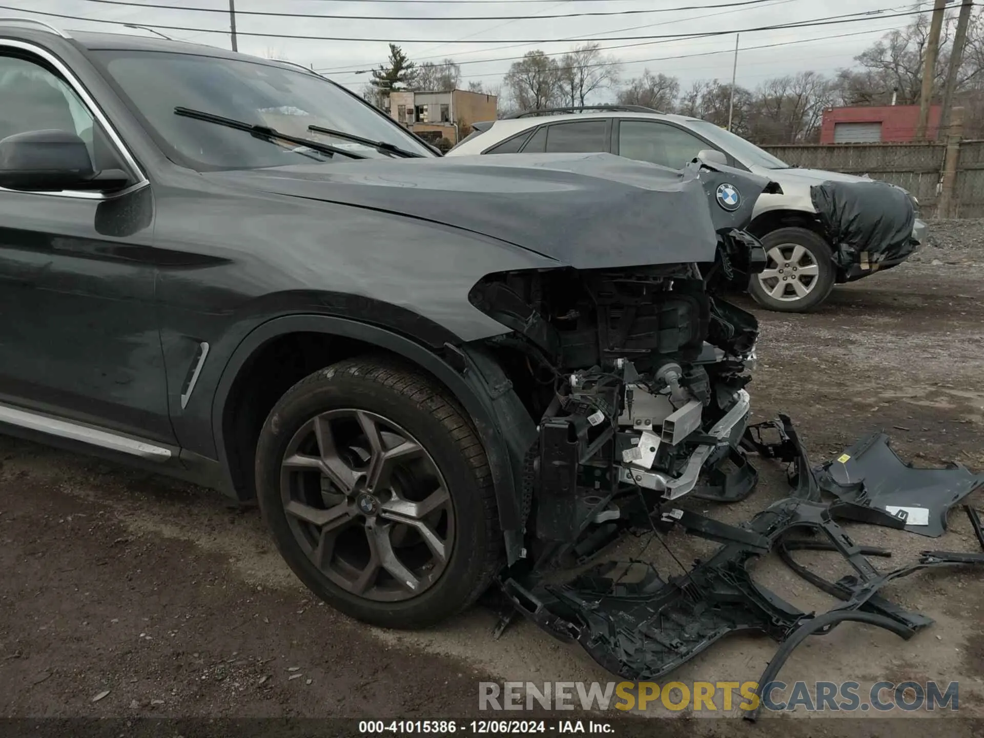 18 fotografías del automóvil dañado 5UX53DP07N9M14954 BMW X3 2022