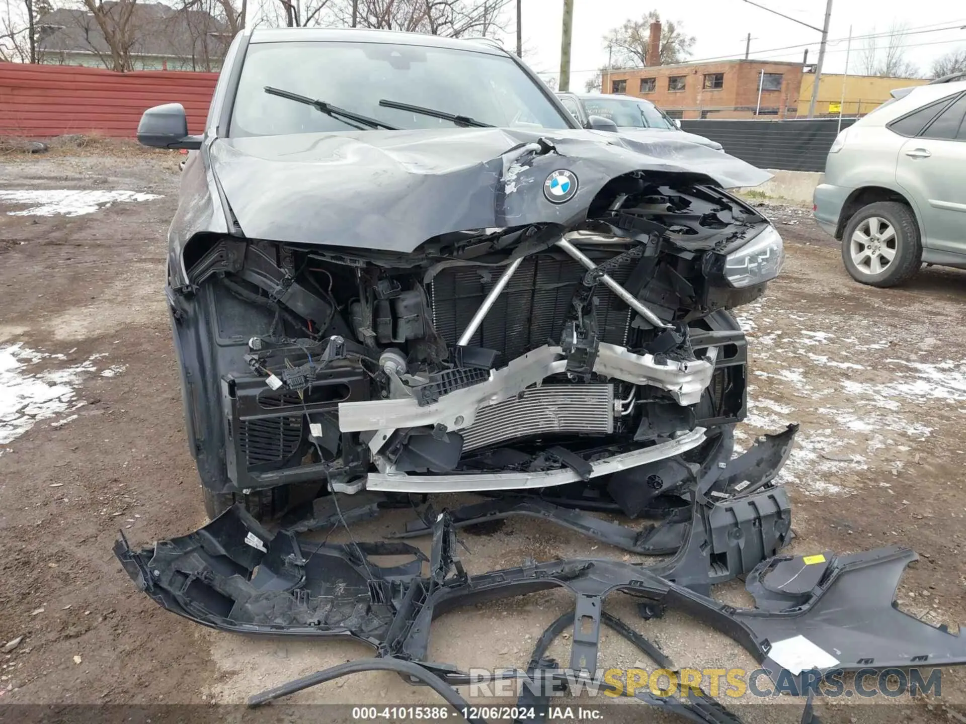6 fotografías del automóvil dañado 5UX53DP07N9M14954 BMW X3 2022