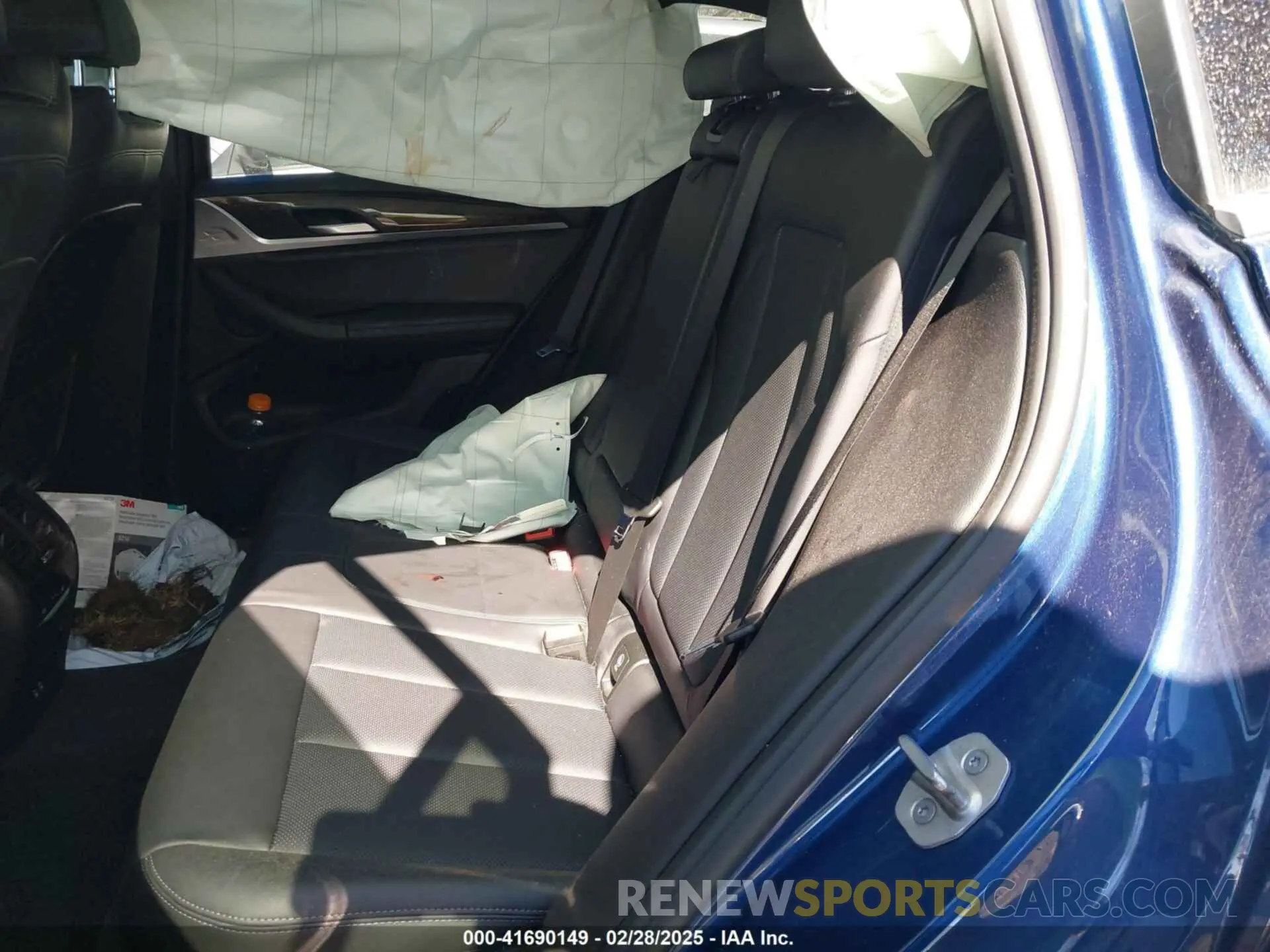 8 fotografías del automóvil dañado 5UX53DP08N9K21325 BMW X3 2022