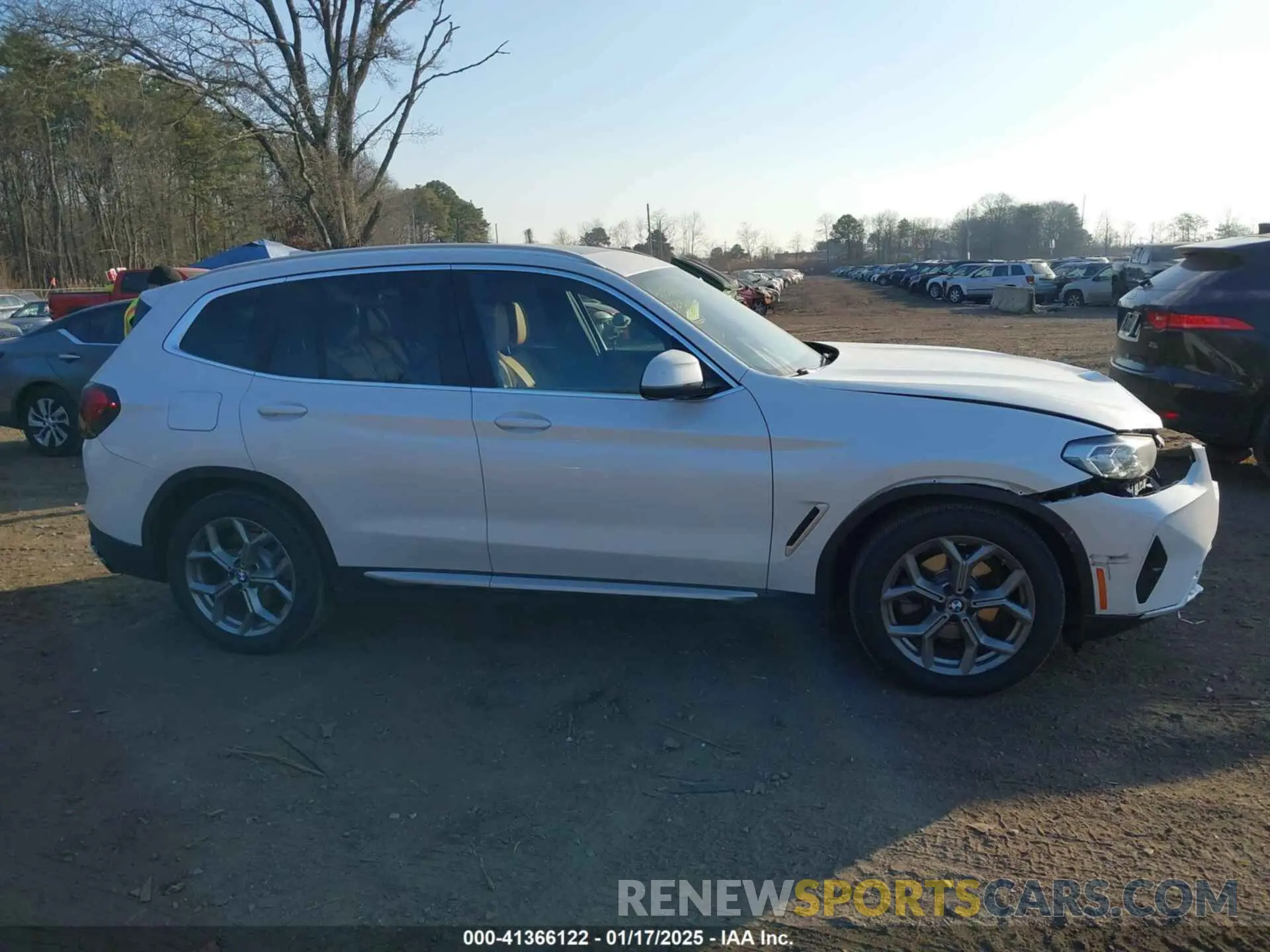 13 fotografías del automóvil dañado 5UX53DP08N9K35631 BMW X3 2022