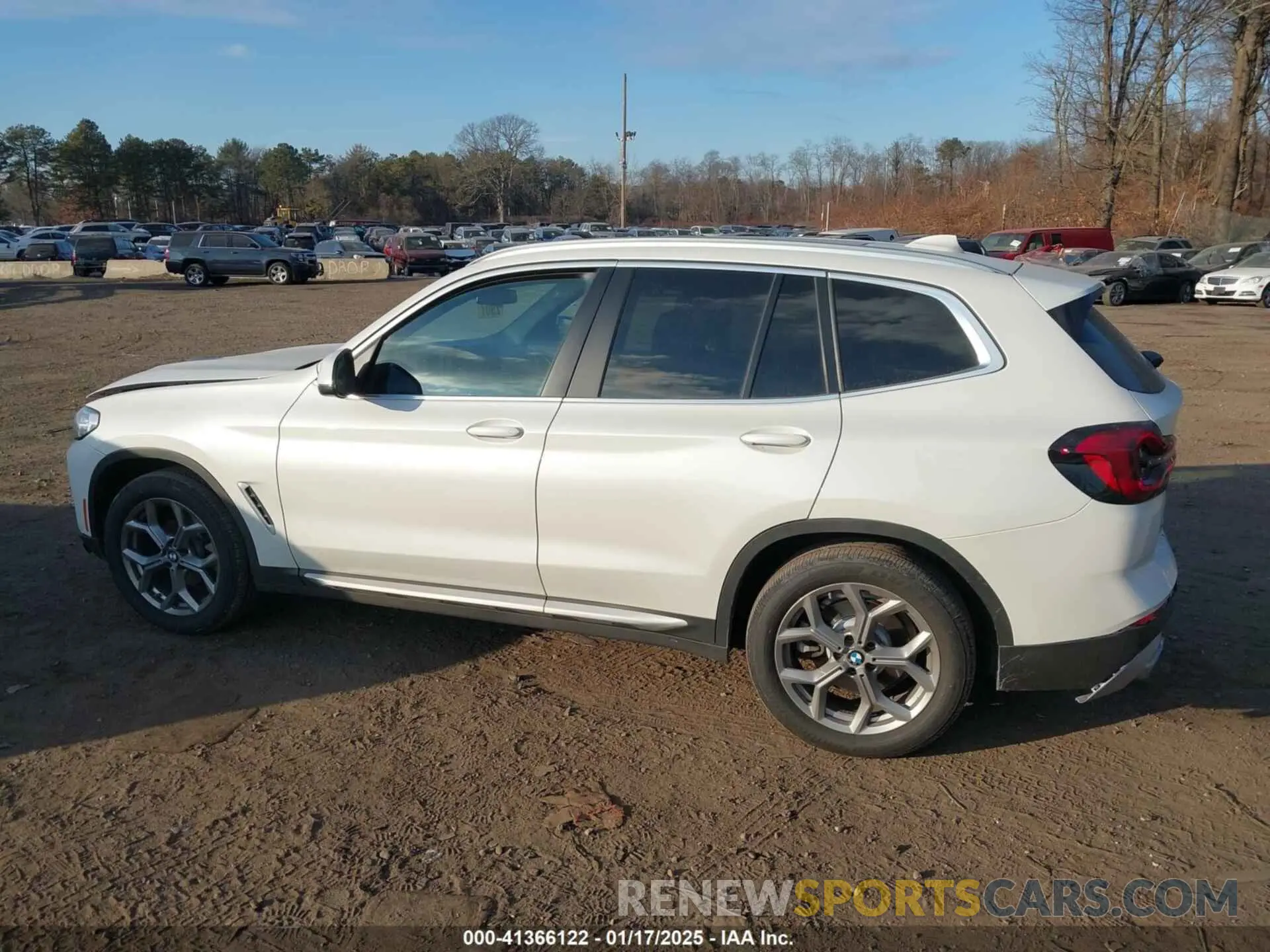 14 fotografías del automóvil dañado 5UX53DP08N9K35631 BMW X3 2022