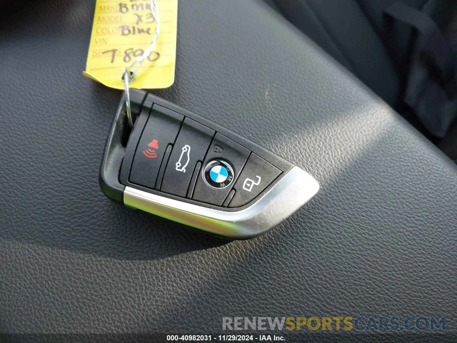 11 fotografías del automóvil dañado 5UX53DP08N9M75620 BMW X3 2022