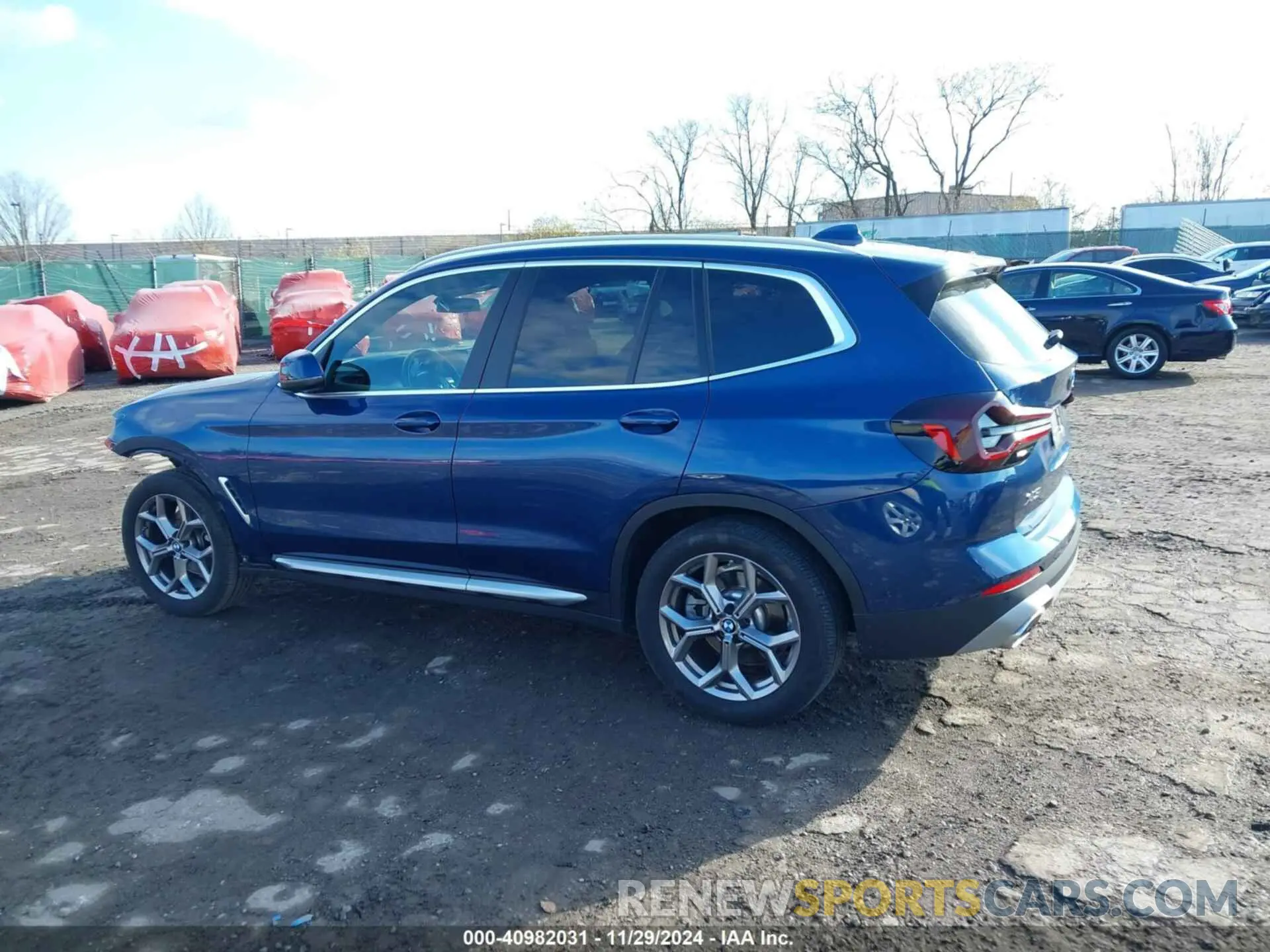 14 fotografías del automóvil dañado 5UX53DP08N9M75620 BMW X3 2022