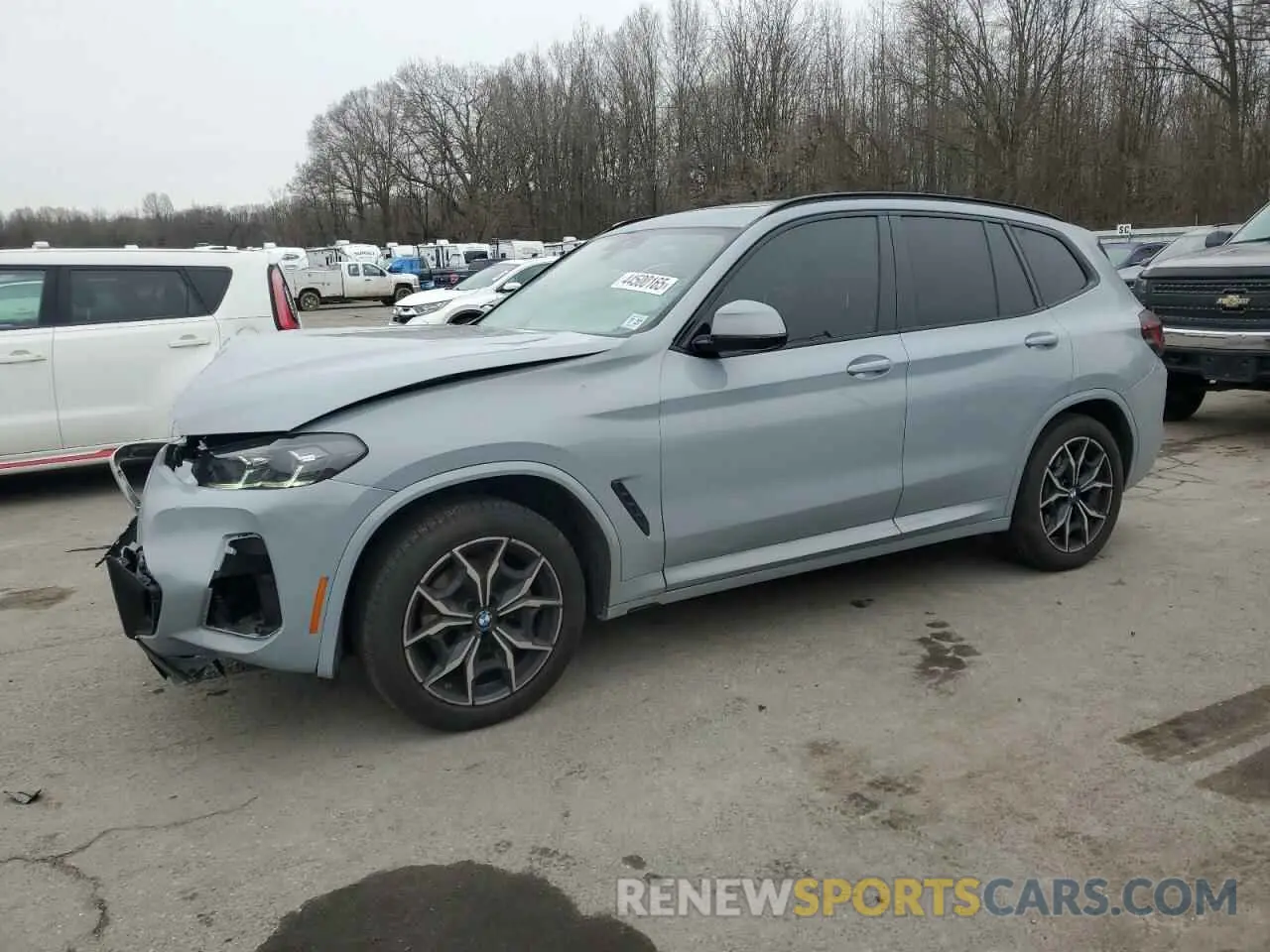 1 fotografías del automóvil dañado 5UX53DP08N9N17249 BMW X3 2022