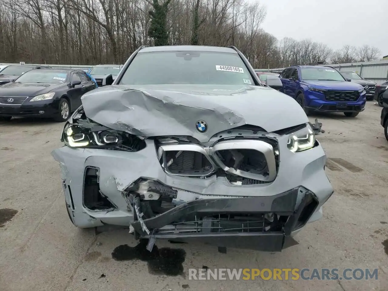 5 fotografías del automóvil dañado 5UX53DP08N9N17249 BMW X3 2022