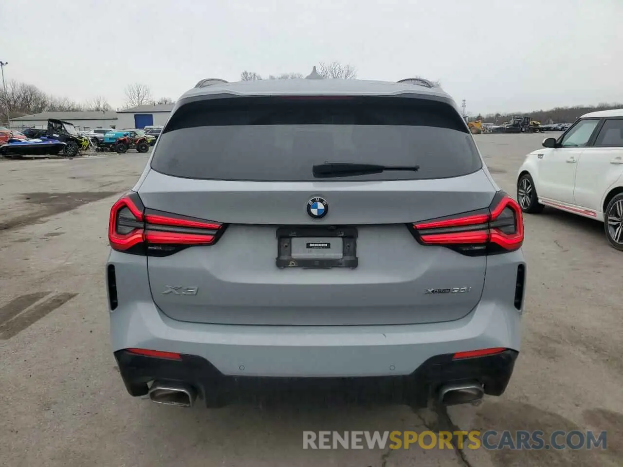 6 fotografías del automóvil dañado 5UX53DP08N9N17249 BMW X3 2022