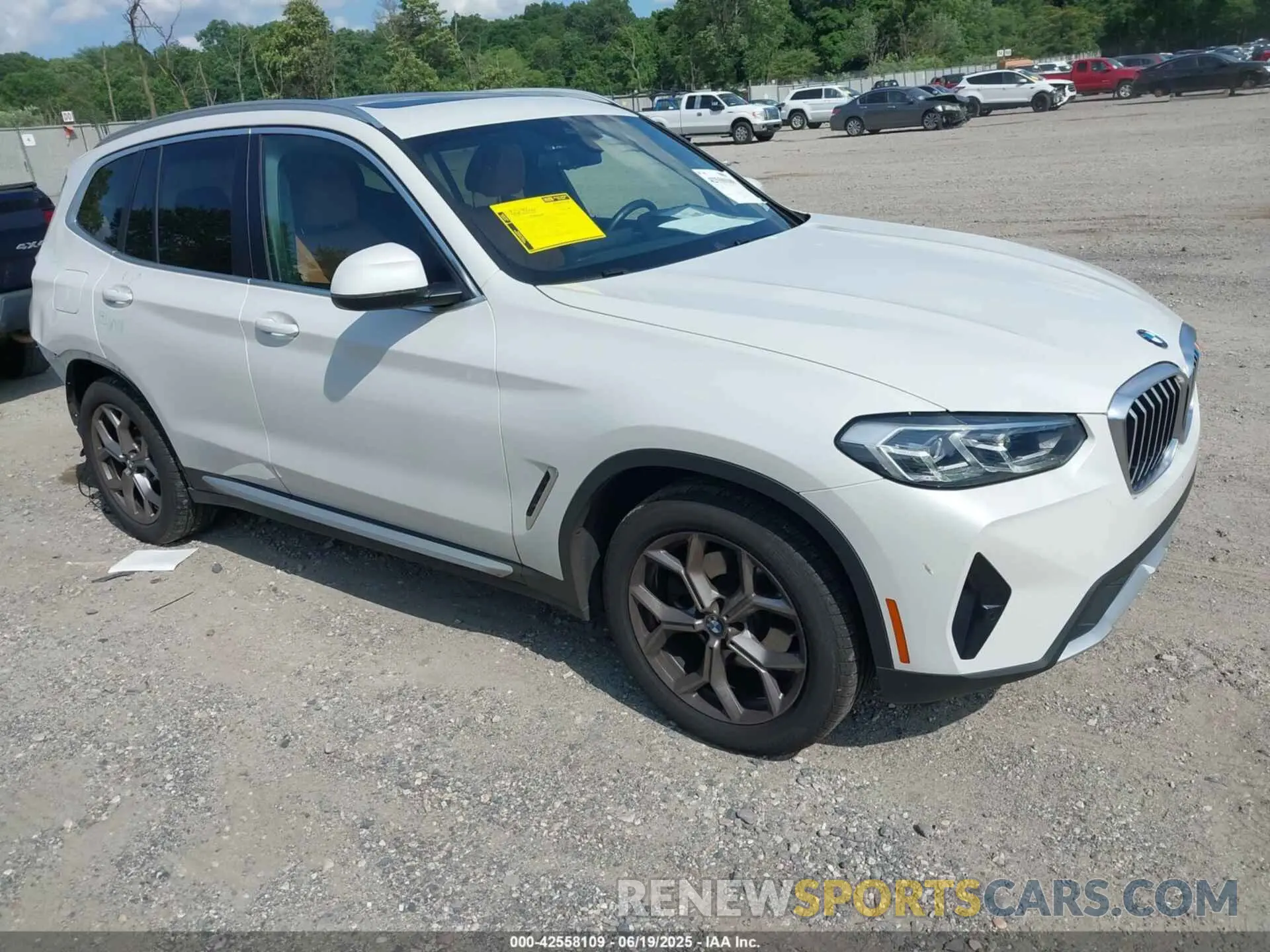 1 fotografías del automóvil dañado 5UX53DP09N9H43593 BMW X3 2022