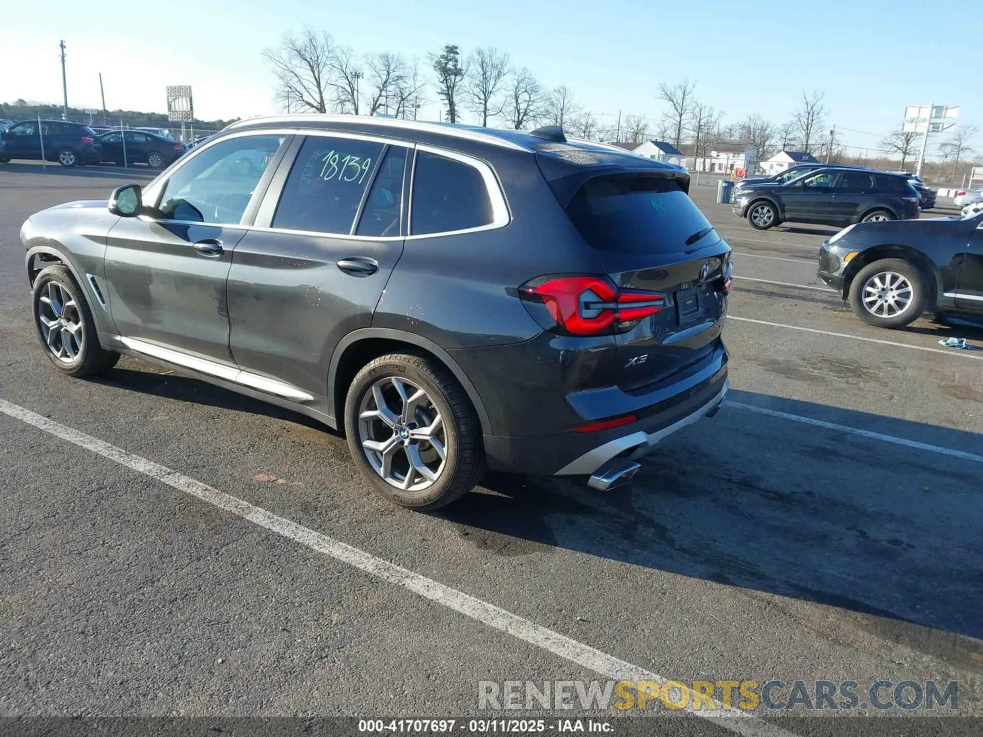 3 fotografías del automóvil dañado 5UX53DP09N9K25853 BMW X3 2022
