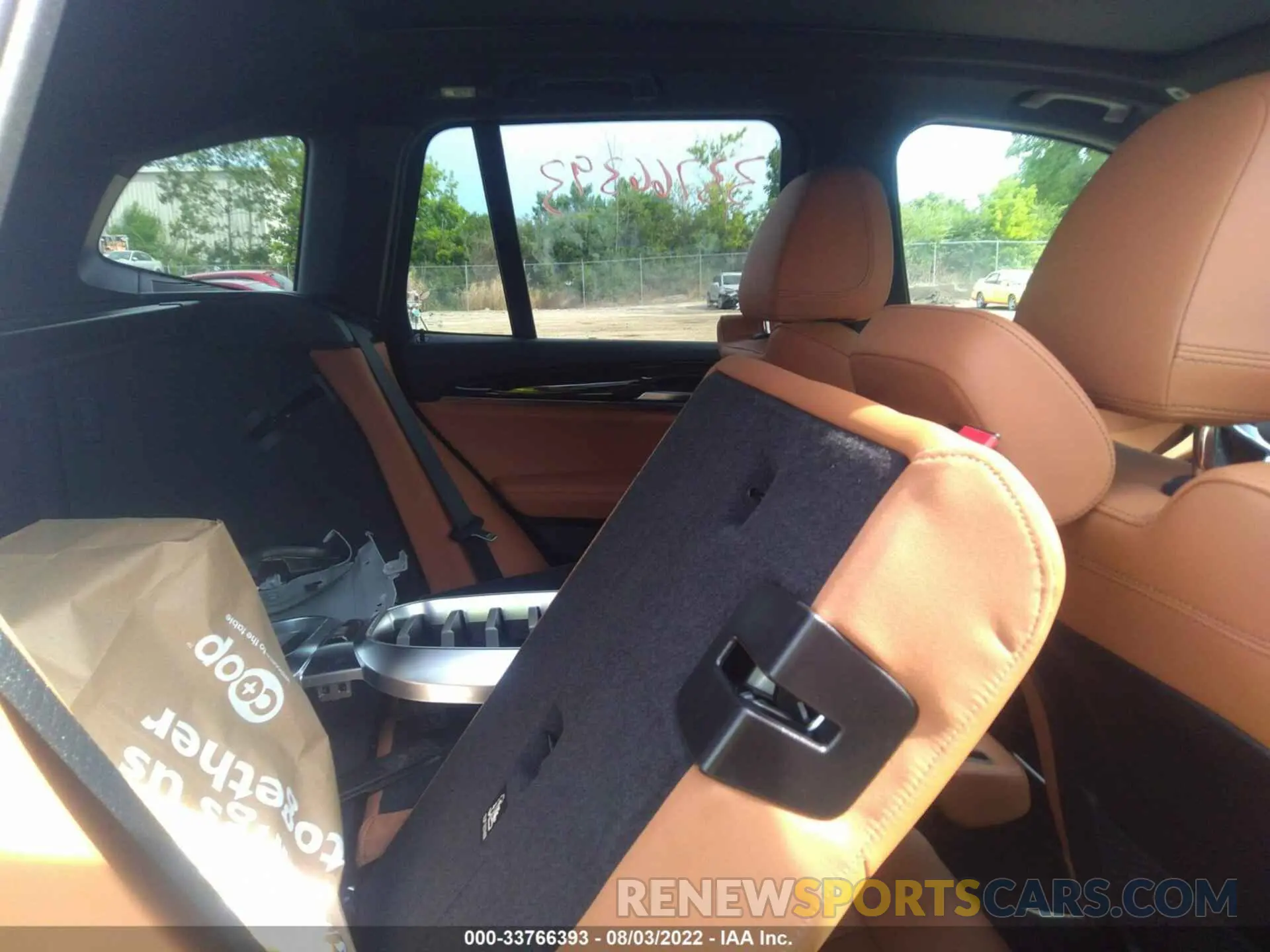 8 fotografías del automóvil dañado 5UX53DP09N9M86321 BMW X3 2022