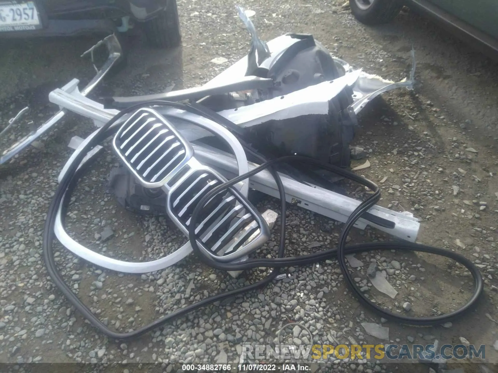 12 fotografías del automóvil dañado 5UX53DP09N9N23111 BMW X3 2022