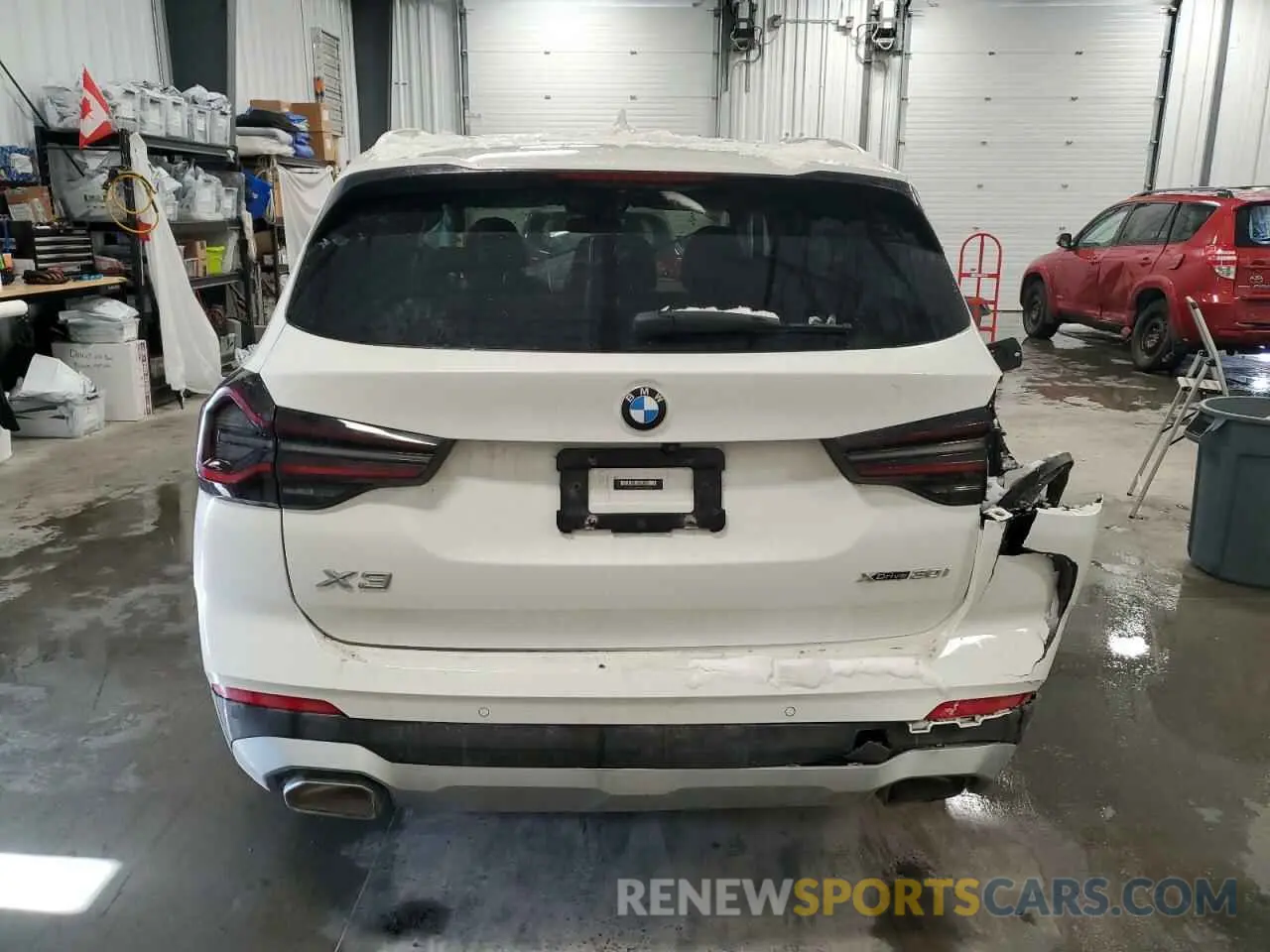 6 fotografías del automóvil dañado 5UX53DP0XN9J86366 BMW X3 2022