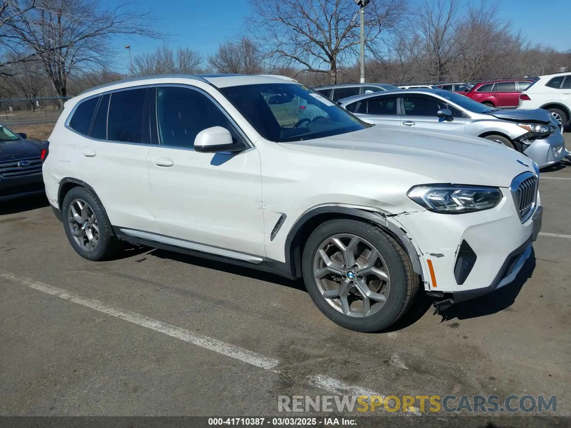 1 fotografías del automóvil dañado 5UX53DP0XN9J89591 BMW X3 2022