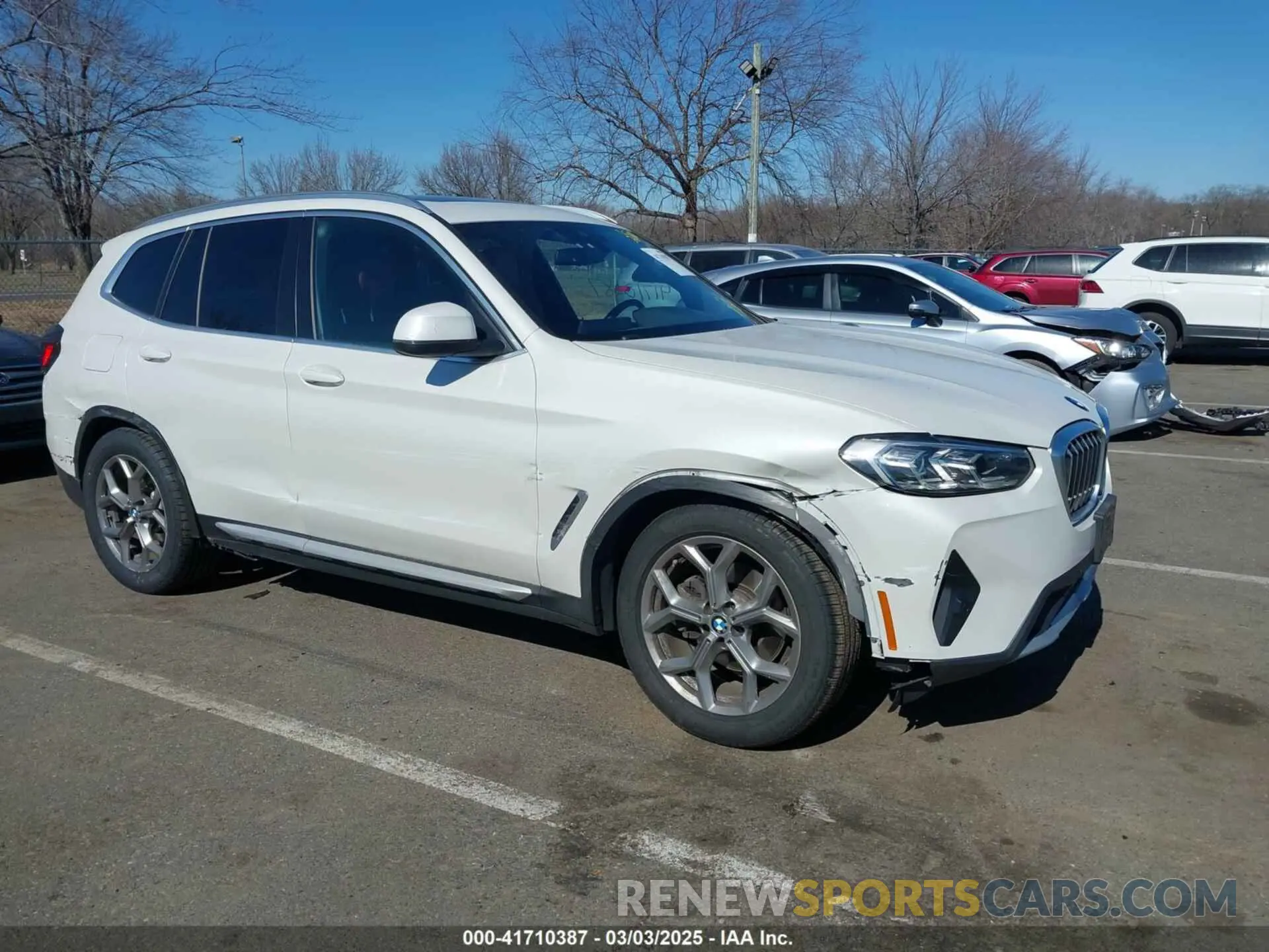 6 fotografías del automóvil dañado 5UX53DP0XN9J89591 BMW X3 2022