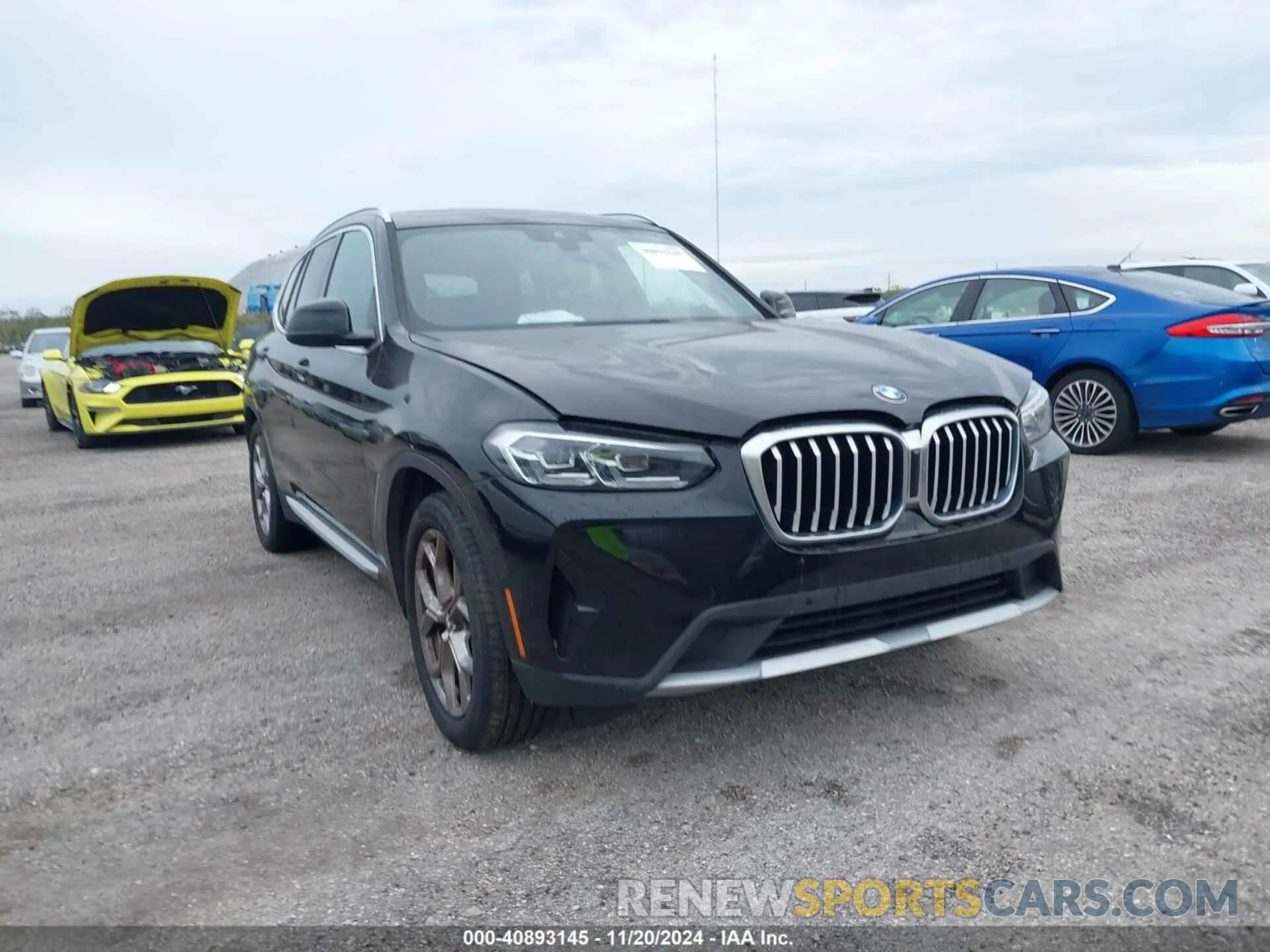 1 fotografías del automóvil dañado 5UX53DP0XN9L20969 BMW X3 2022