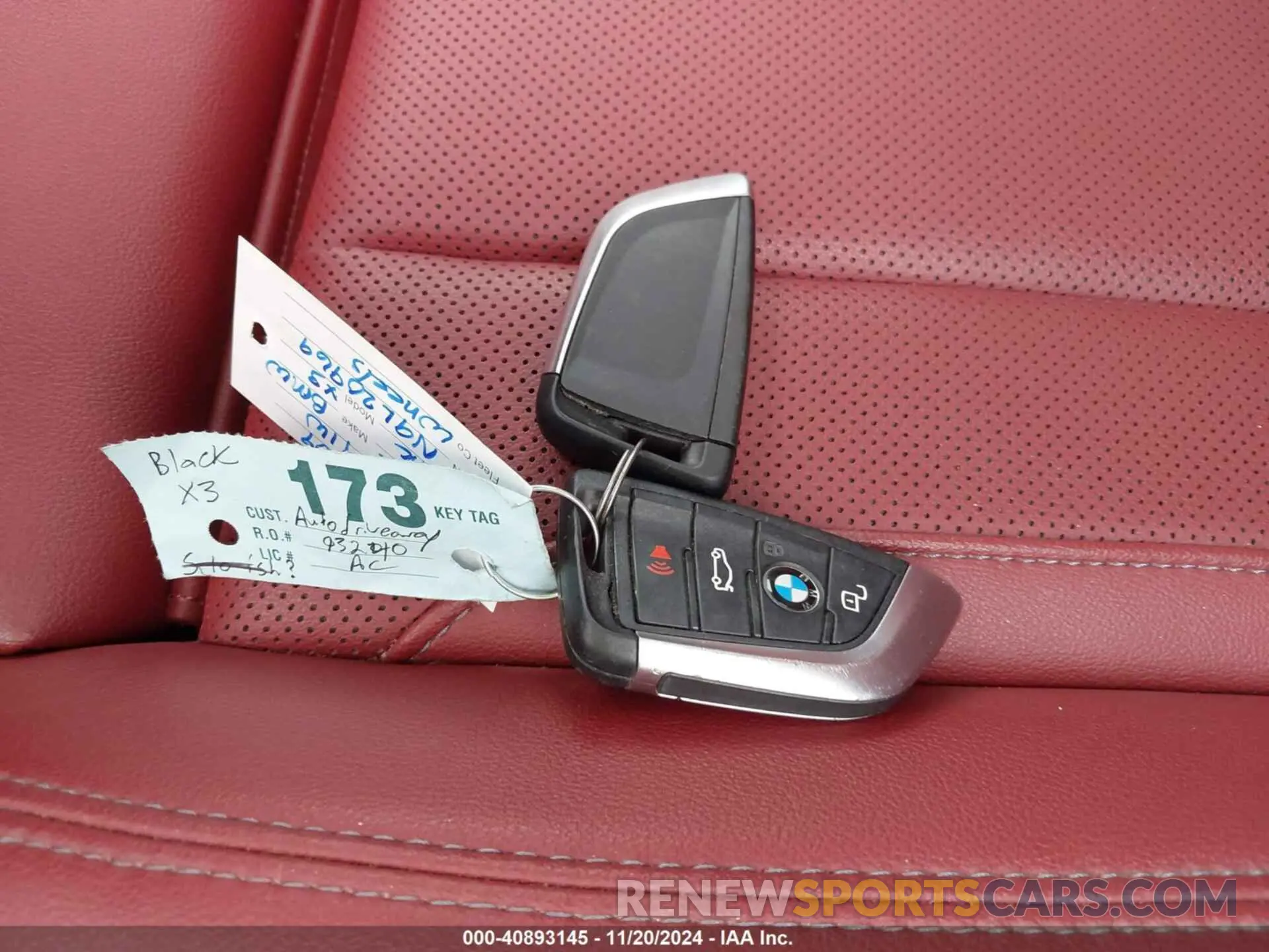 11 fotografías del automóvil dañado 5UX53DP0XN9L20969 BMW X3 2022