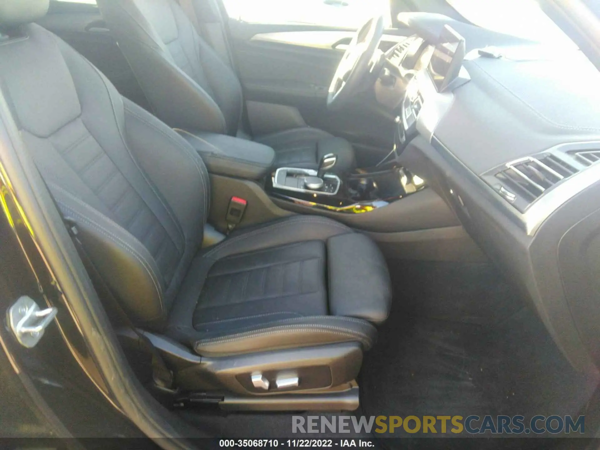 5 fotografías del automóvil dañado 5UX83DP00N9J61585 BMW X3 2022