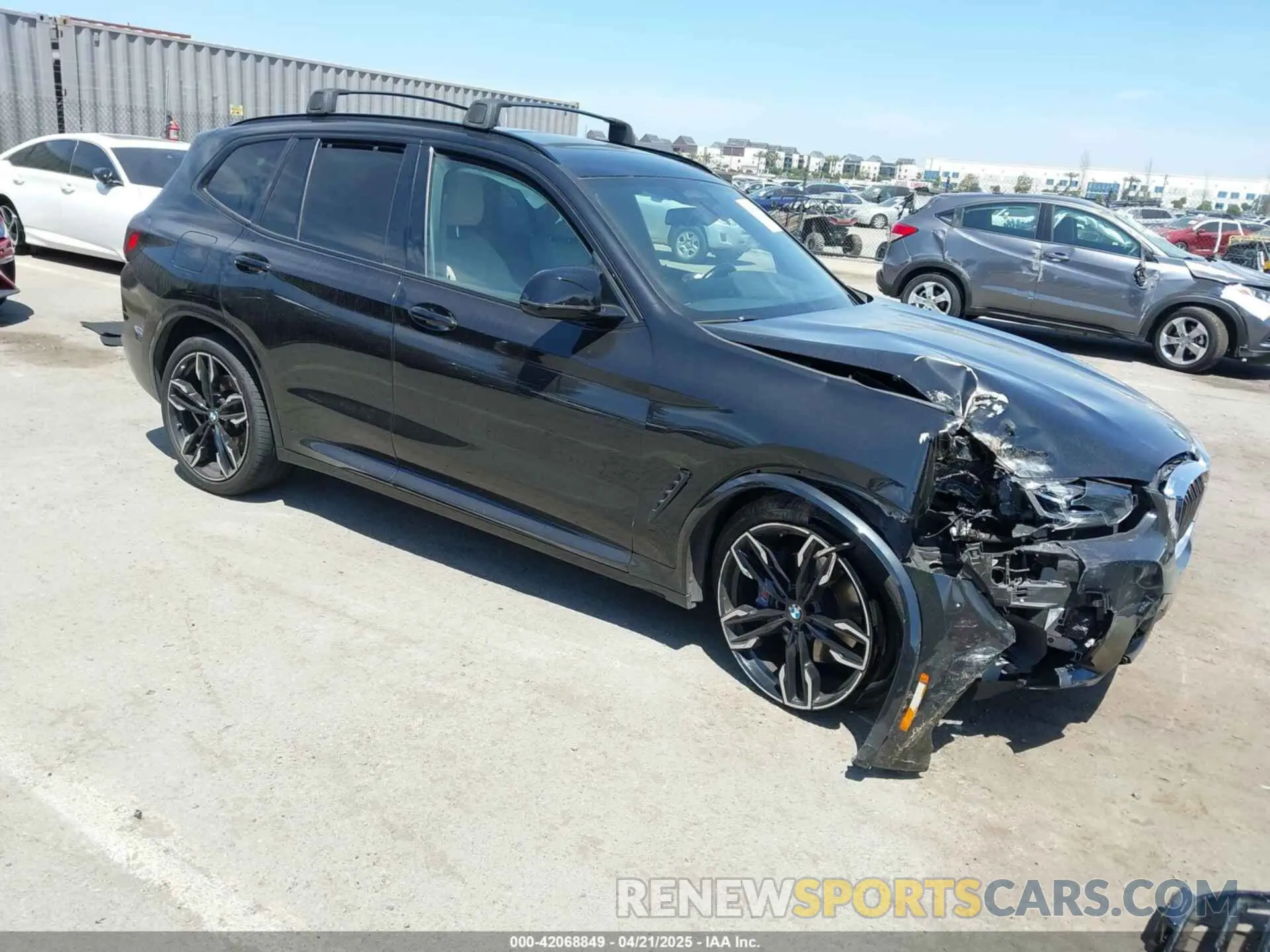 1 fotografías del automóvil dañado 5UX83DP00N9K07562 BMW X3 2022