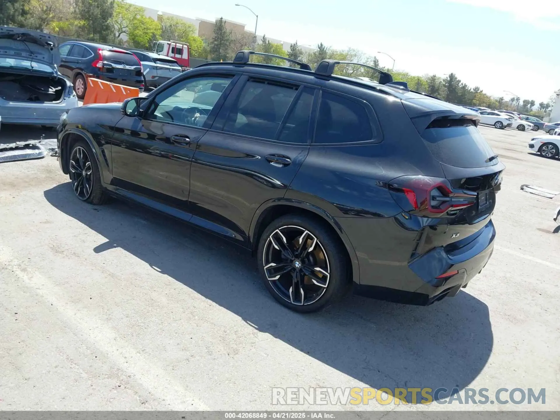 3 fotografías del automóvil dañado 5UX83DP00N9K07562 BMW X3 2022