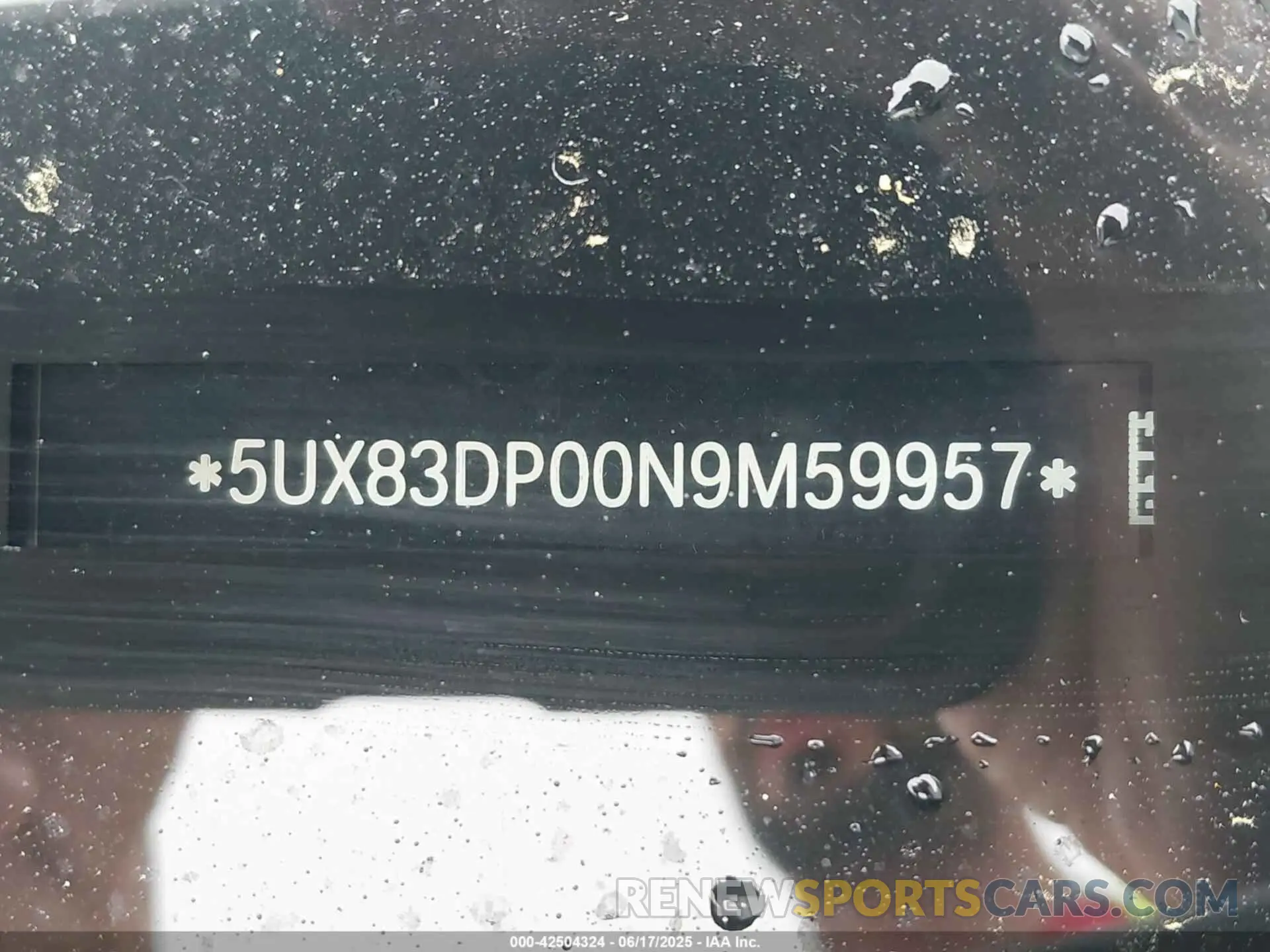 18 fotografías del automóvil dañado 5UX83DP00N9M59957 BMW X3 2022