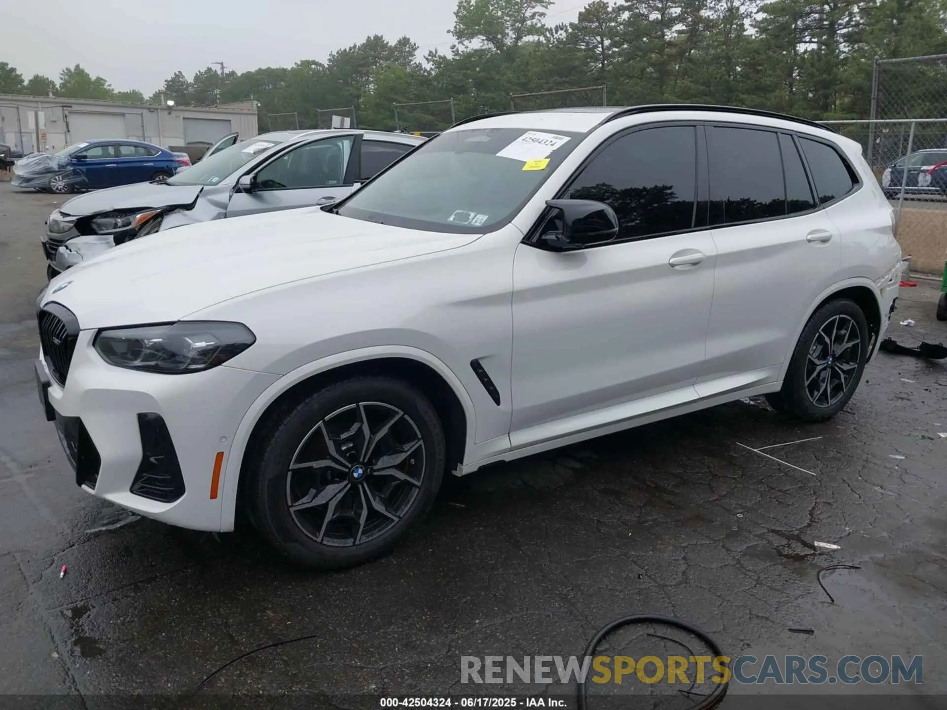 2 fotografías del automóvil dañado 5UX83DP00N9M59957 BMW X3 2022
