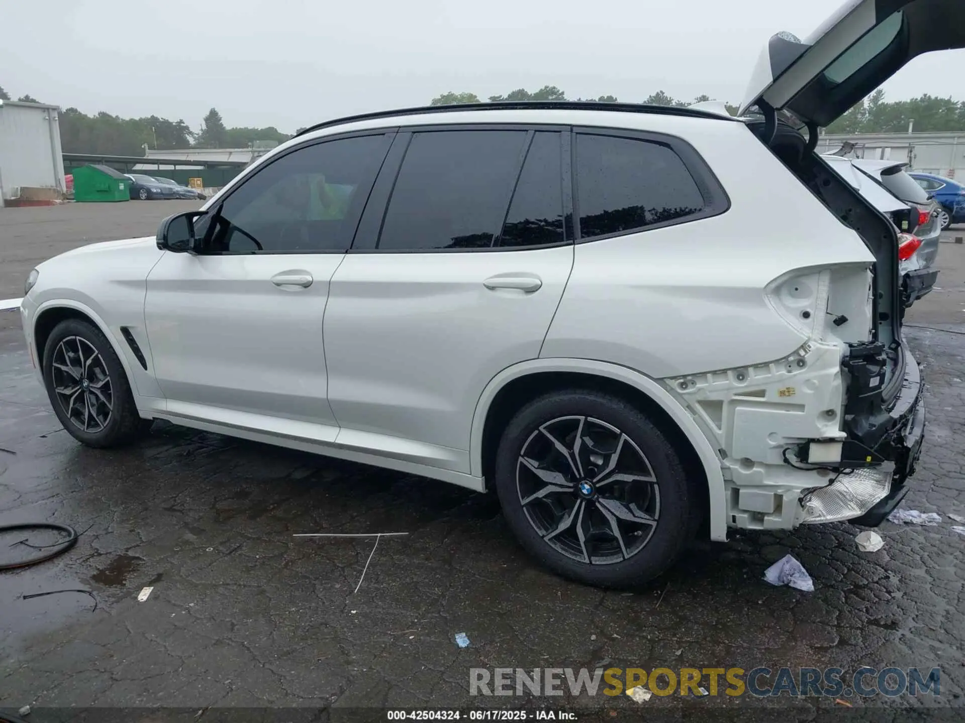 3 fotografías del automóvil dañado 5UX83DP00N9M59957 BMW X3 2022