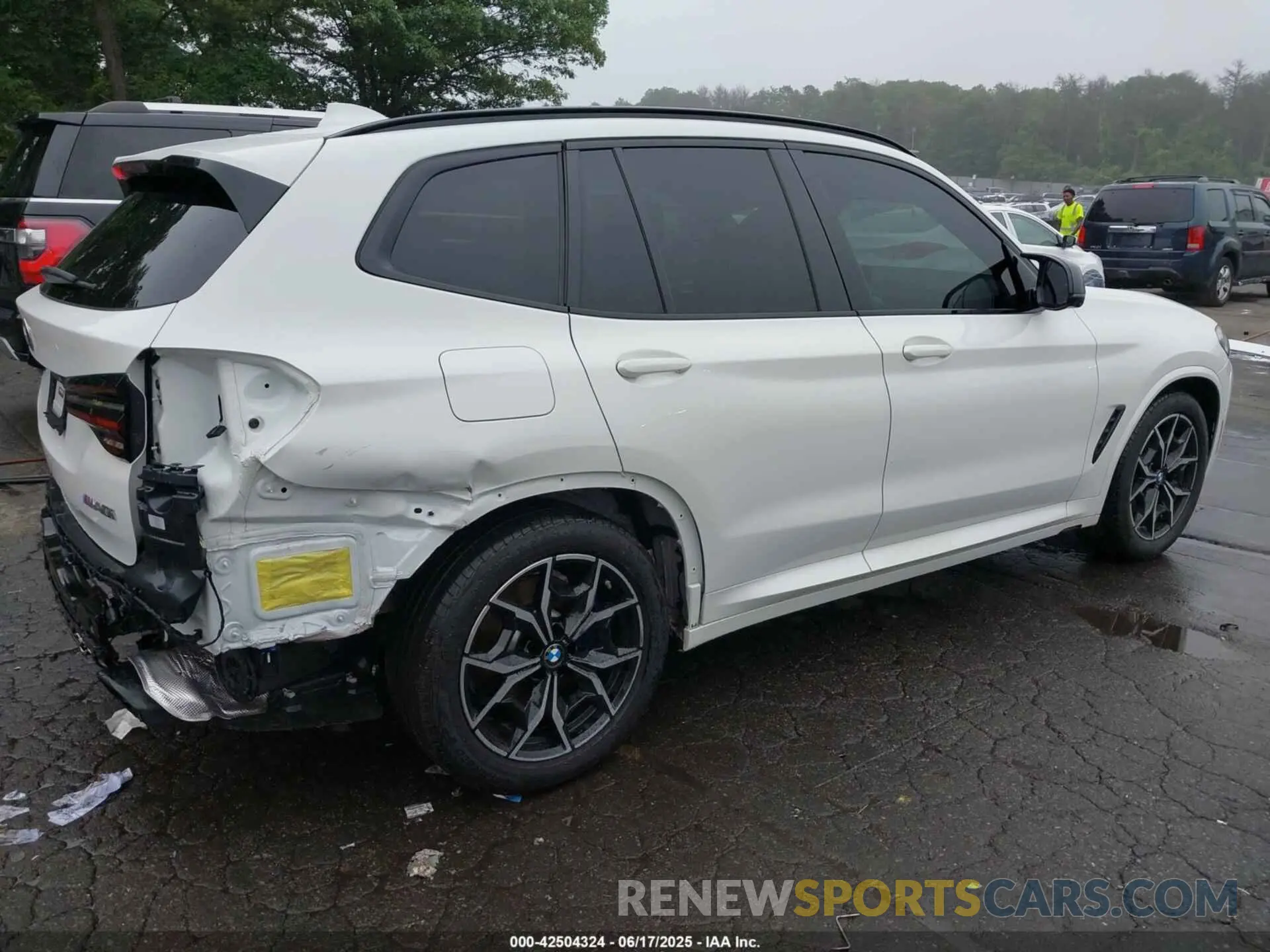 4 fotografías del automóvil dañado 5UX83DP00N9M59957 BMW X3 2022
