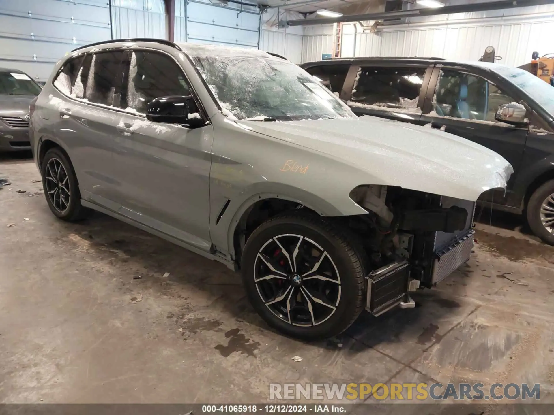 1 fotografías del automóvil dañado 5UX83DP03N9L39764 BMW X3 2022