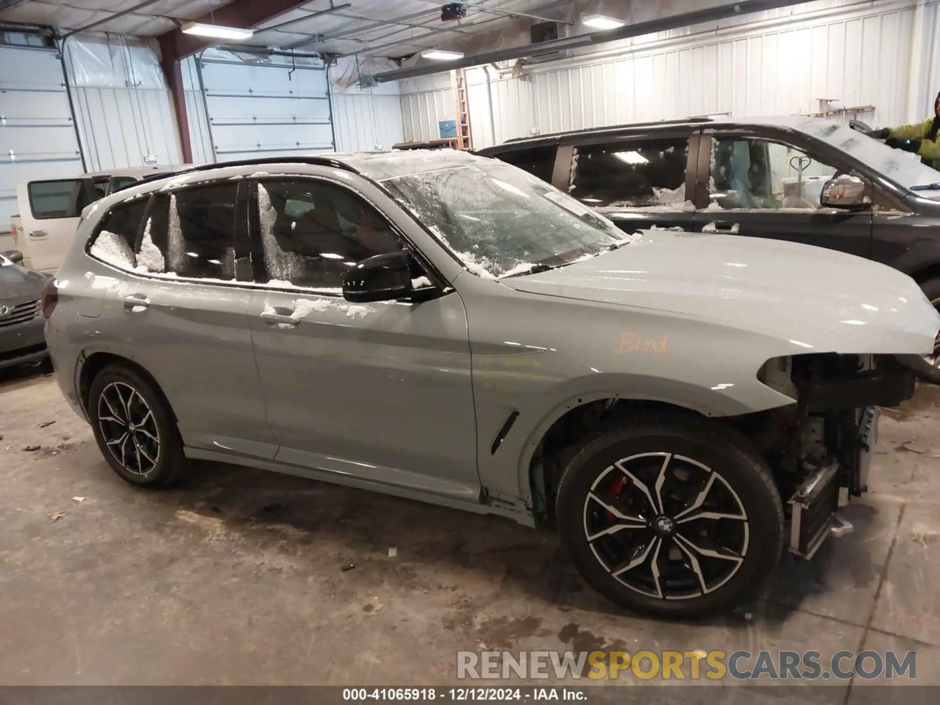 14 fotografías del automóvil dañado 5UX83DP03N9L39764 BMW X3 2022