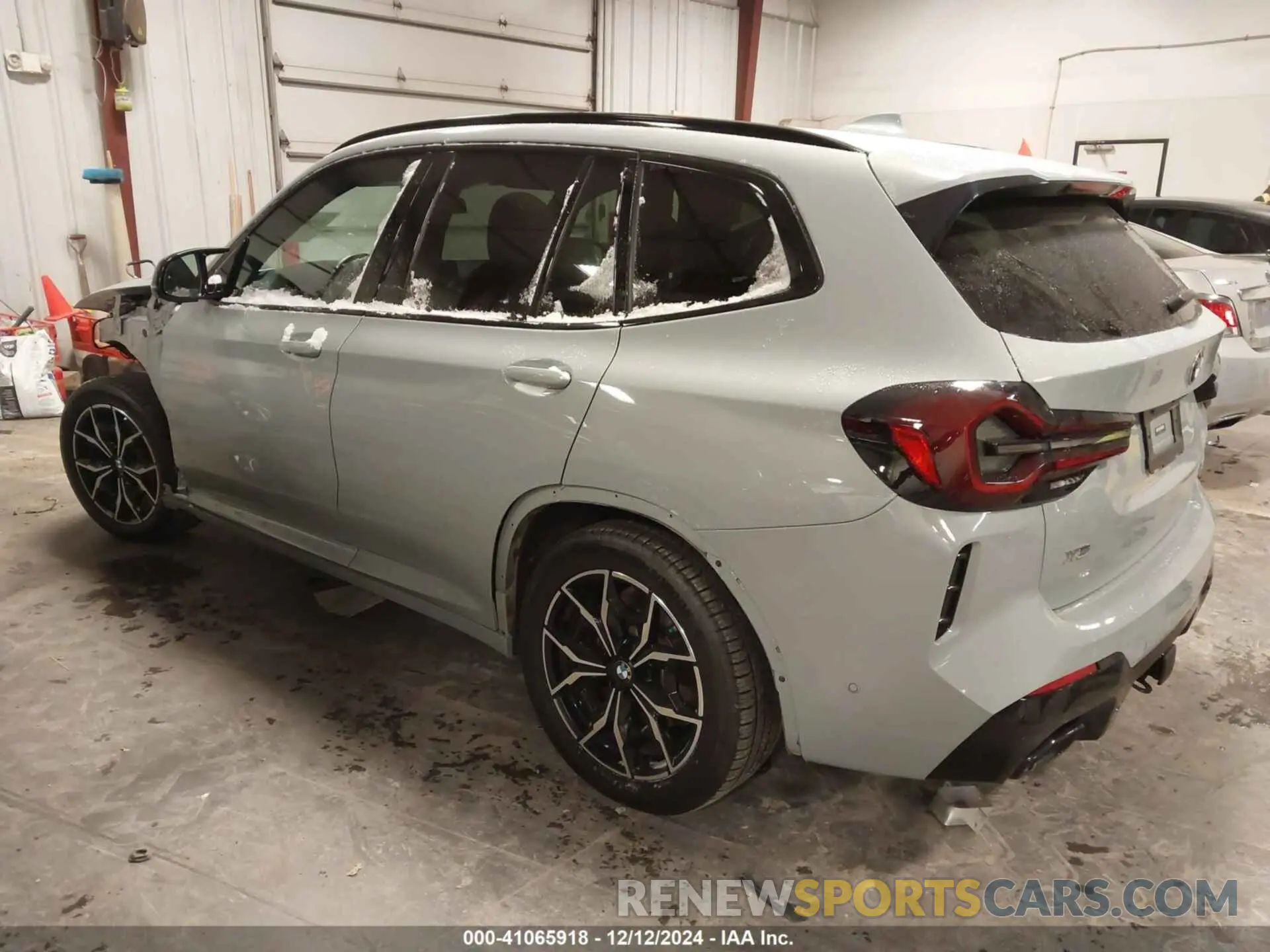 3 fotografías del automóvil dañado 5UX83DP03N9L39764 BMW X3 2022
