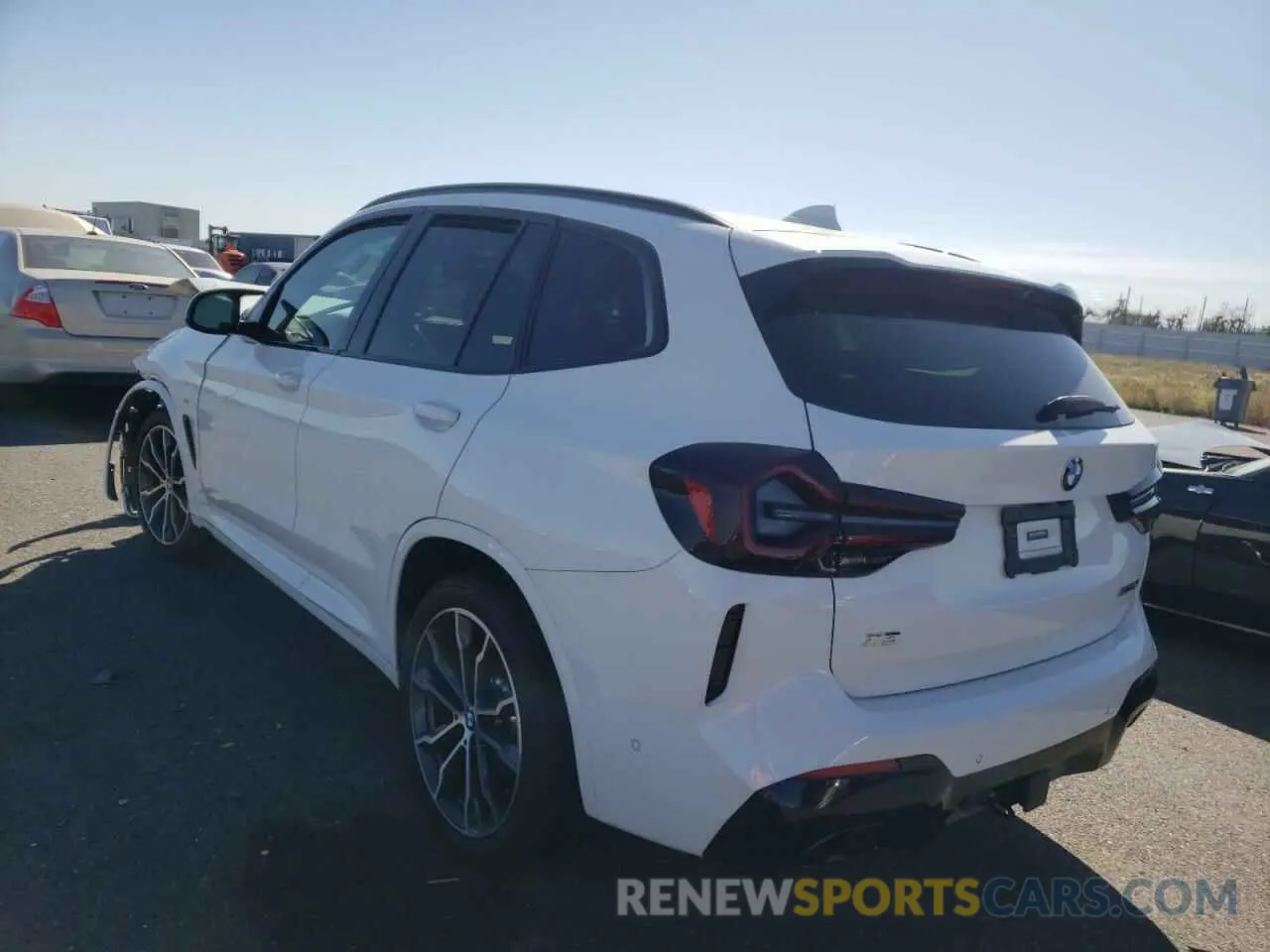 3 fotografías del automóvil dañado 5UX83DP07N9J20094 BMW X3 2022