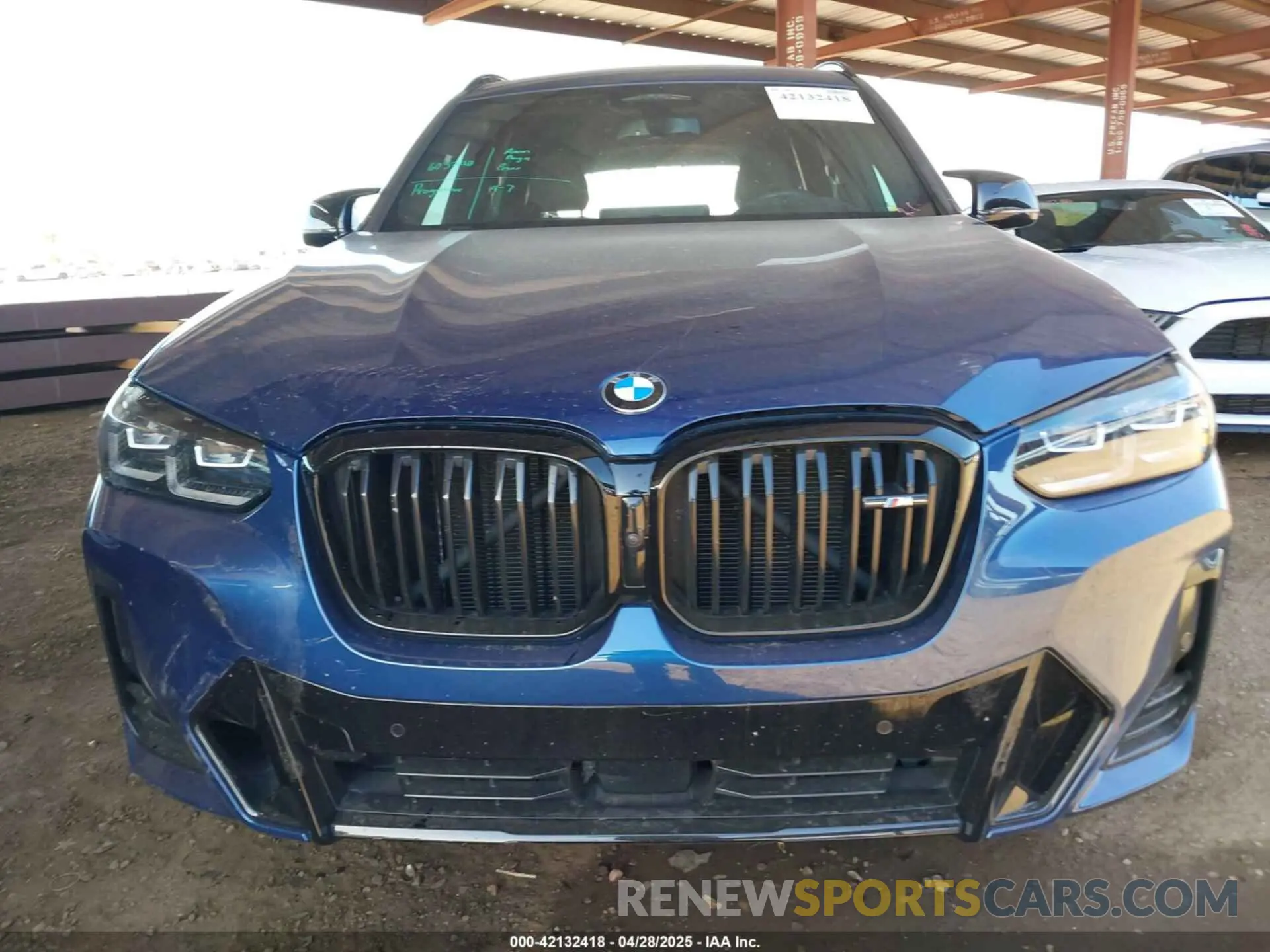 13 fotografías del automóvil dañado 5UX83DP07N9N22701 BMW X3 2022