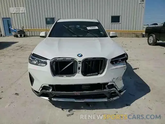 12 fotografías del automóvil dañado WBX47DP00NN173489 BMW X3 2022