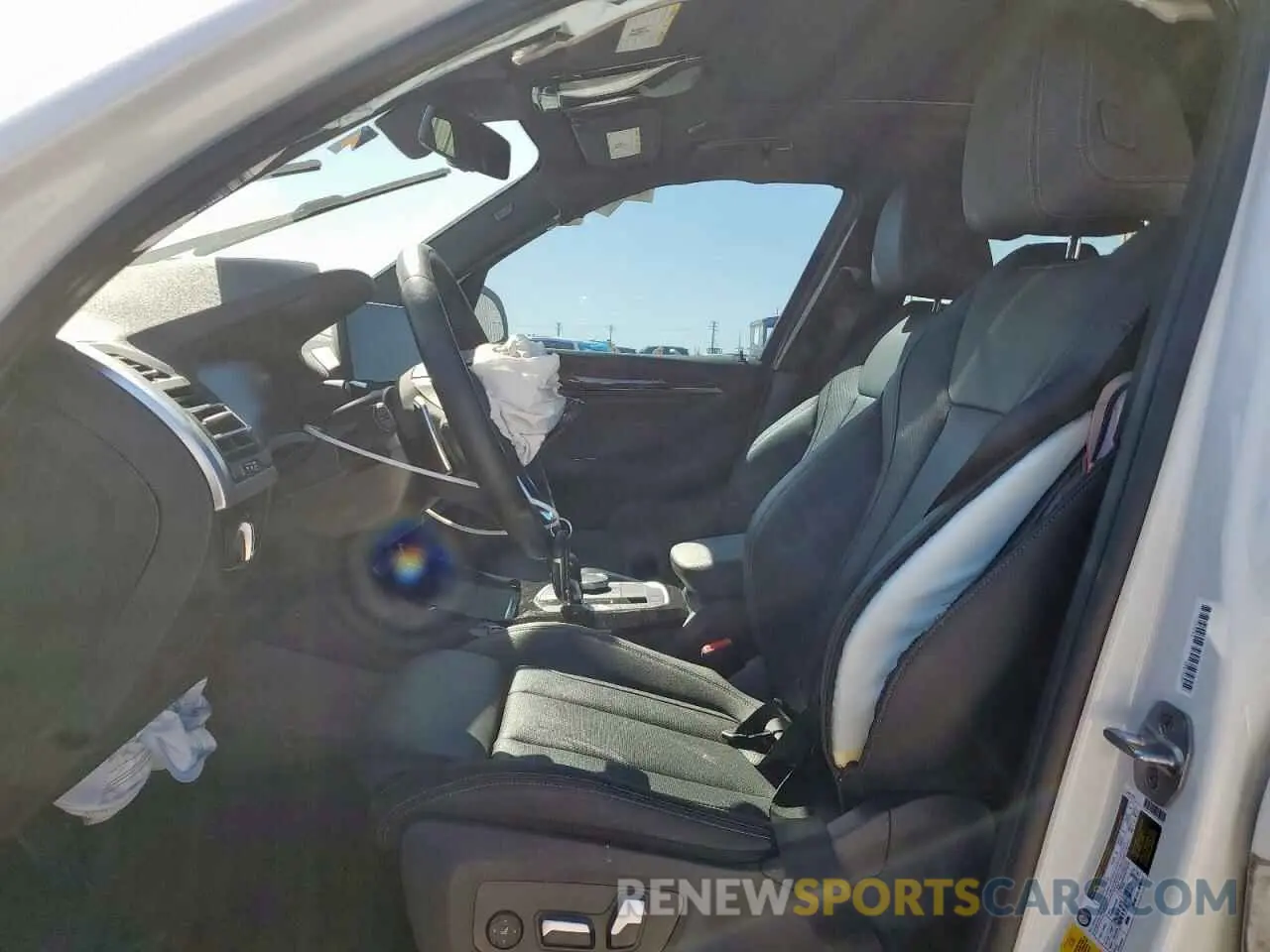 7 fotografías del automóvil dañado WBX47DP00NN173489 BMW X3 2022