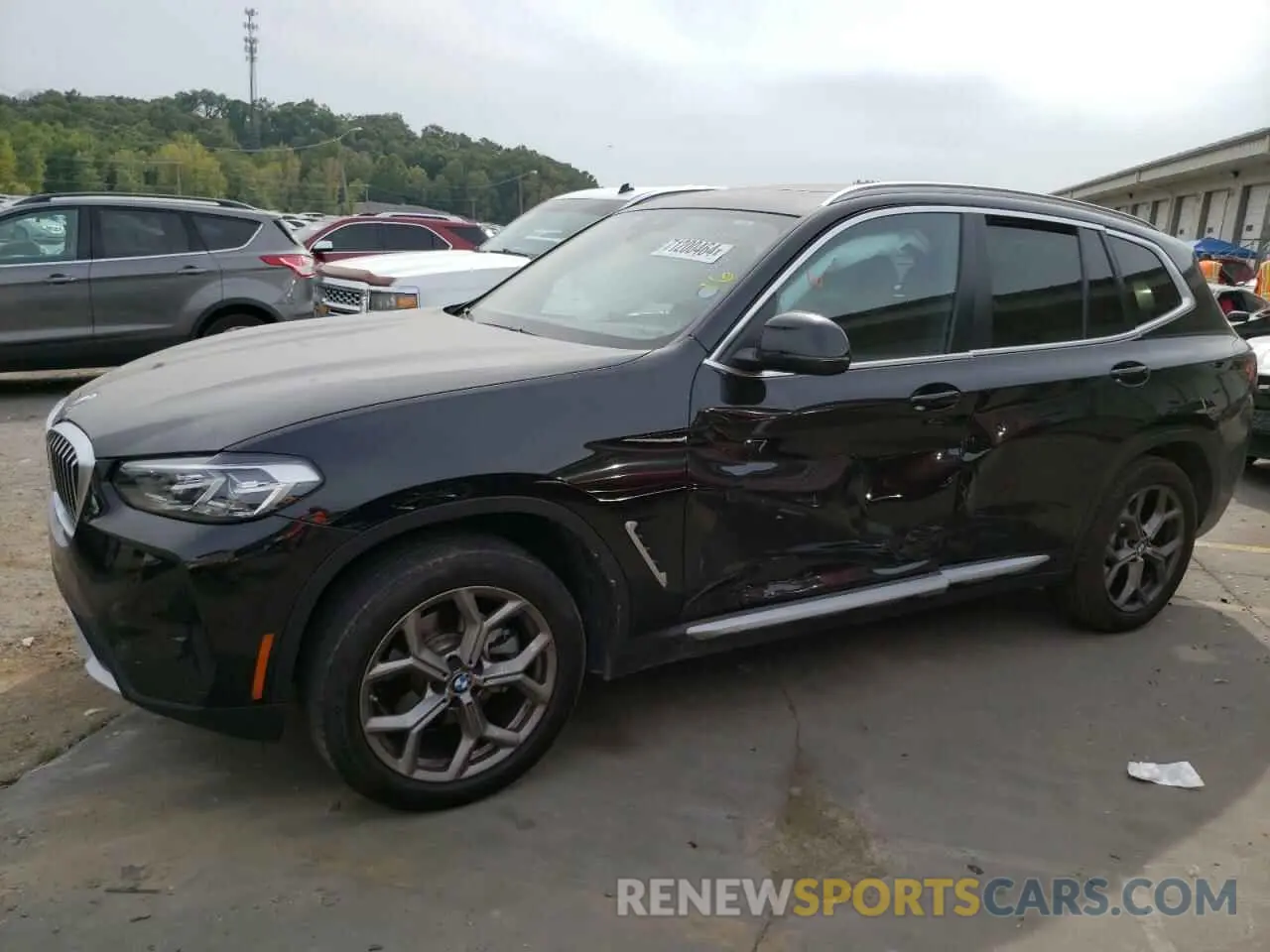 1 fotografías del automóvil dañado WBX47DP02NN155513 BMW X3 2022